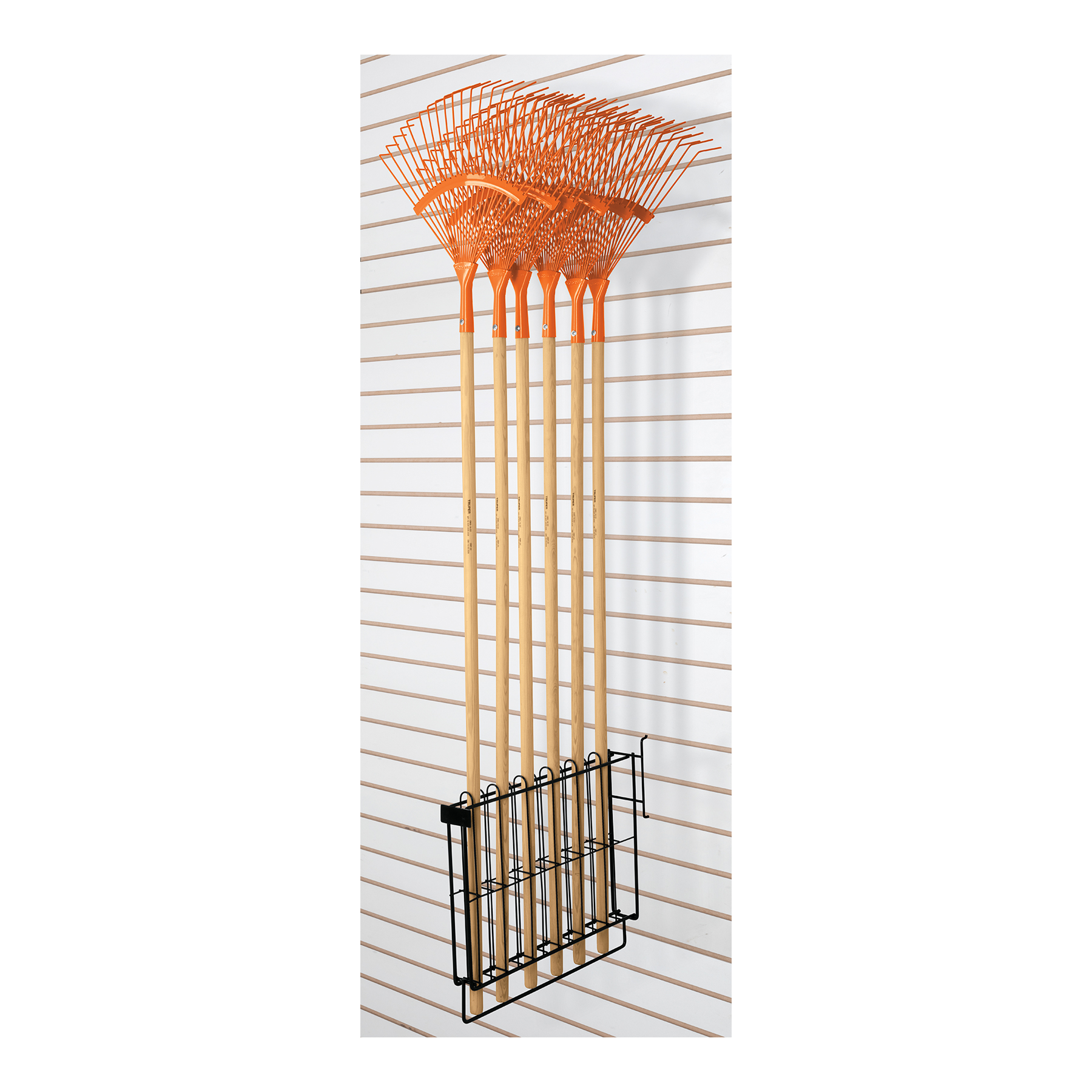 Rack metálico para escobas y trapeadores - 50216