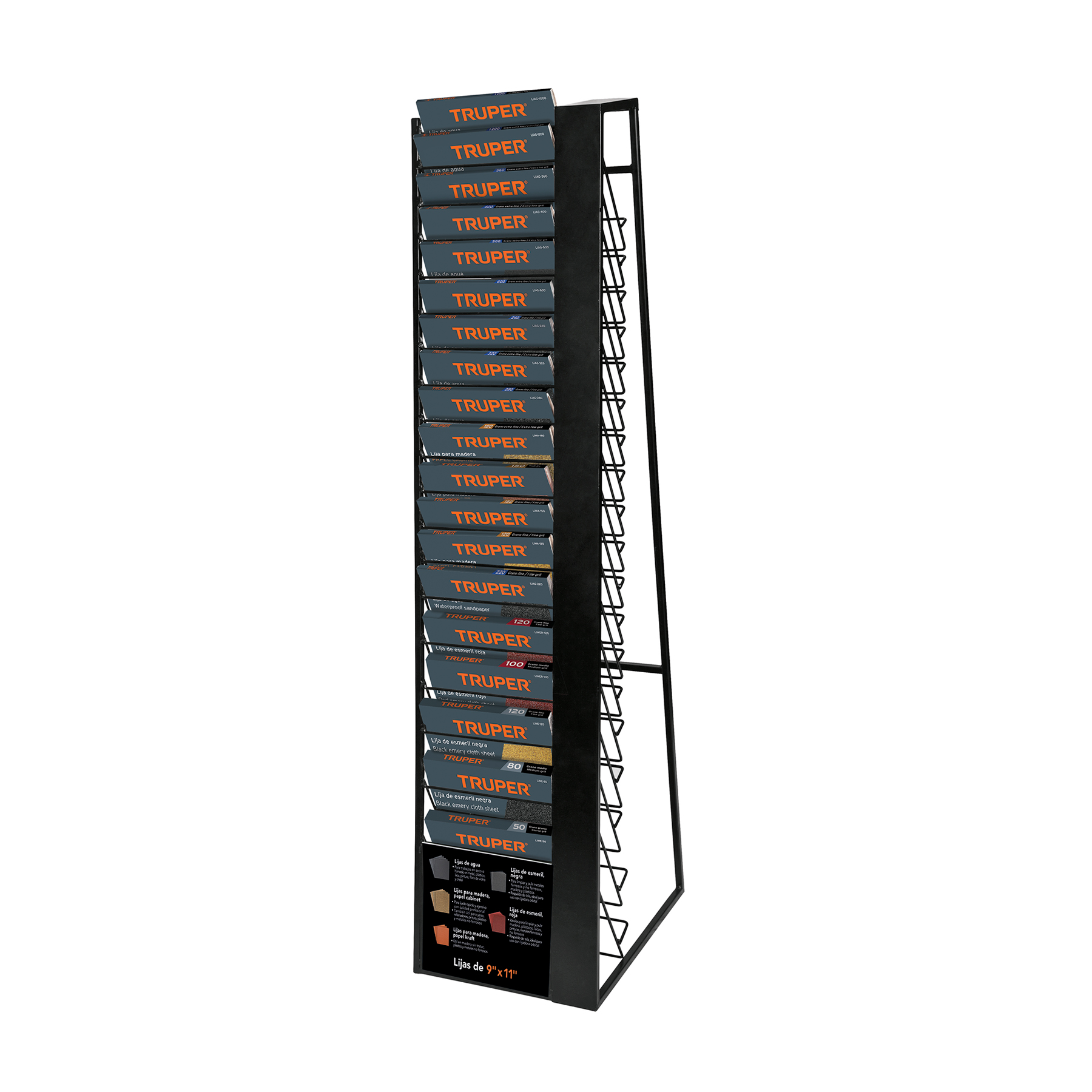 Rack para 19 hojas de lija - 51578