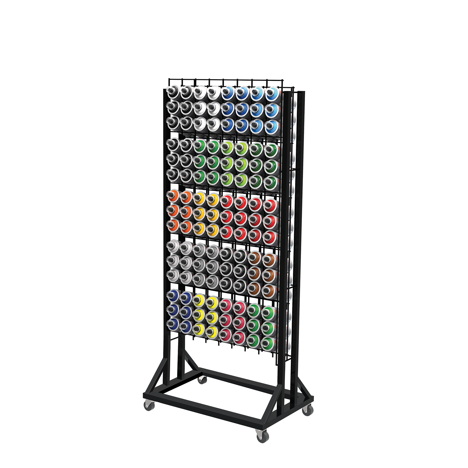 Rack para 120 pinturas en aerosol Truper - 50330