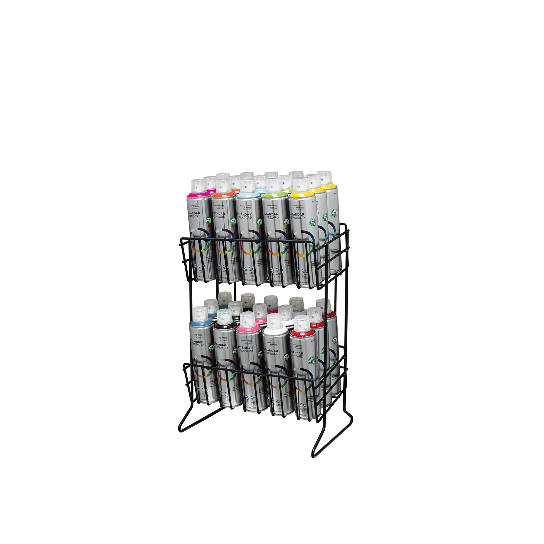 Rack para 30 pinturas en aerosol, Truper - 50329