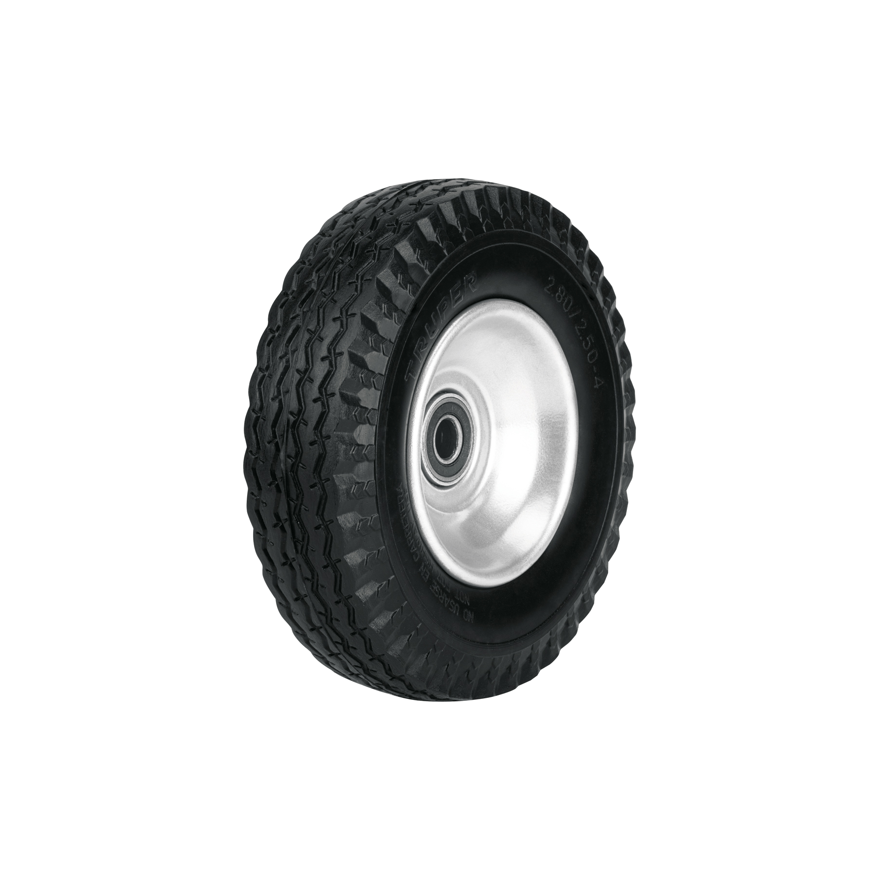 Rueda imponchable de 8 pulgadas para eje lateral - 45910