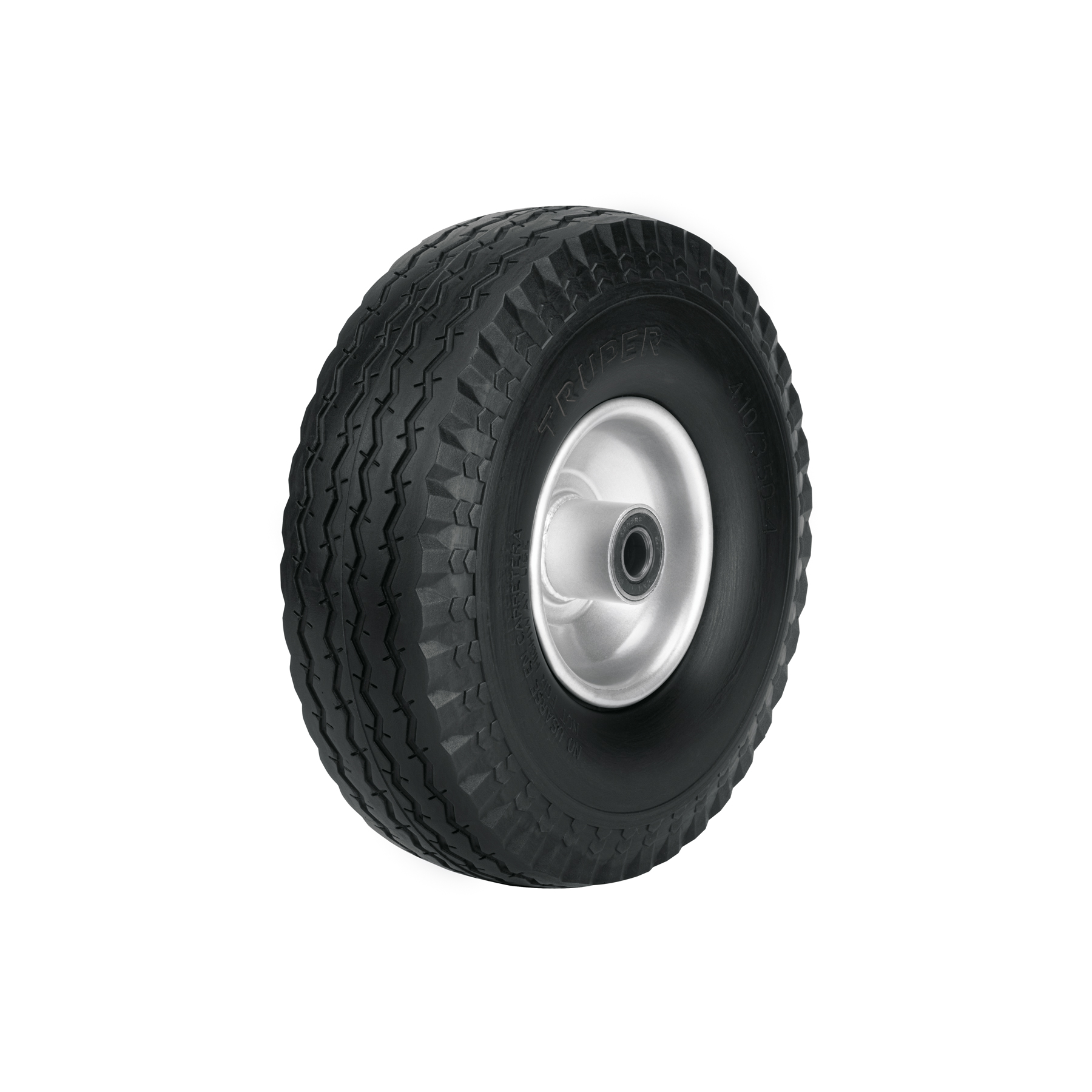 Rueda imponchable de 10 pulgadas para eje central, Truper - 45909