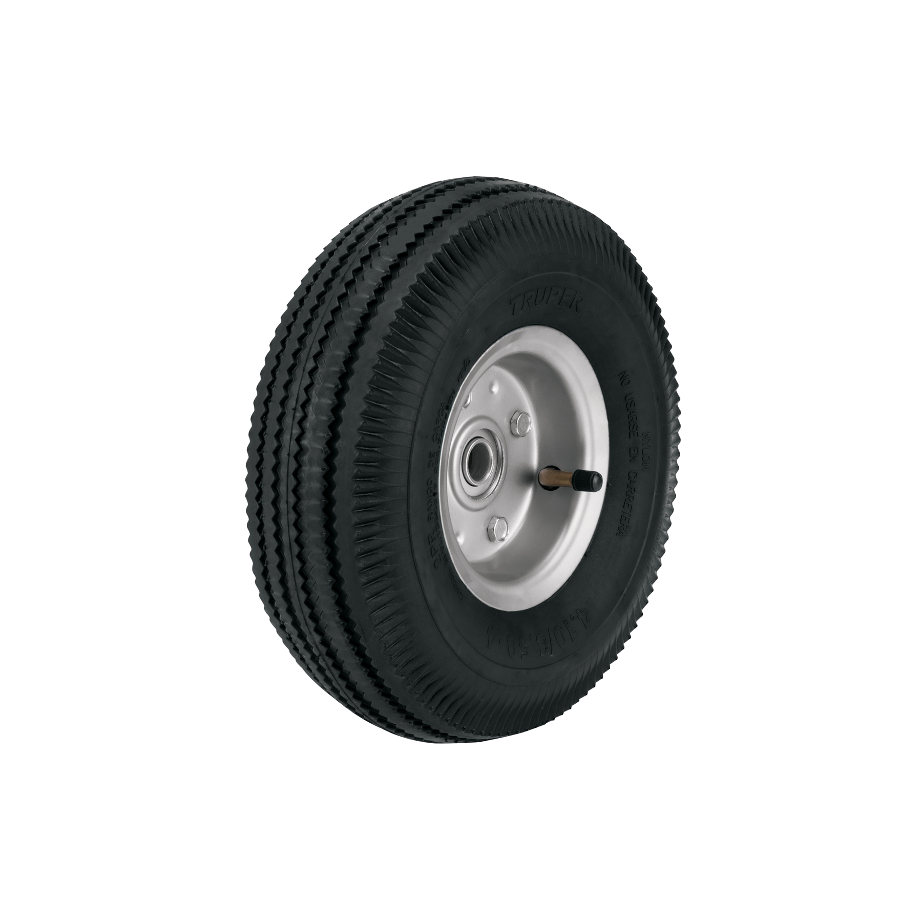 Rueda neumática de 10 pulgadas para eje lateral - 45902