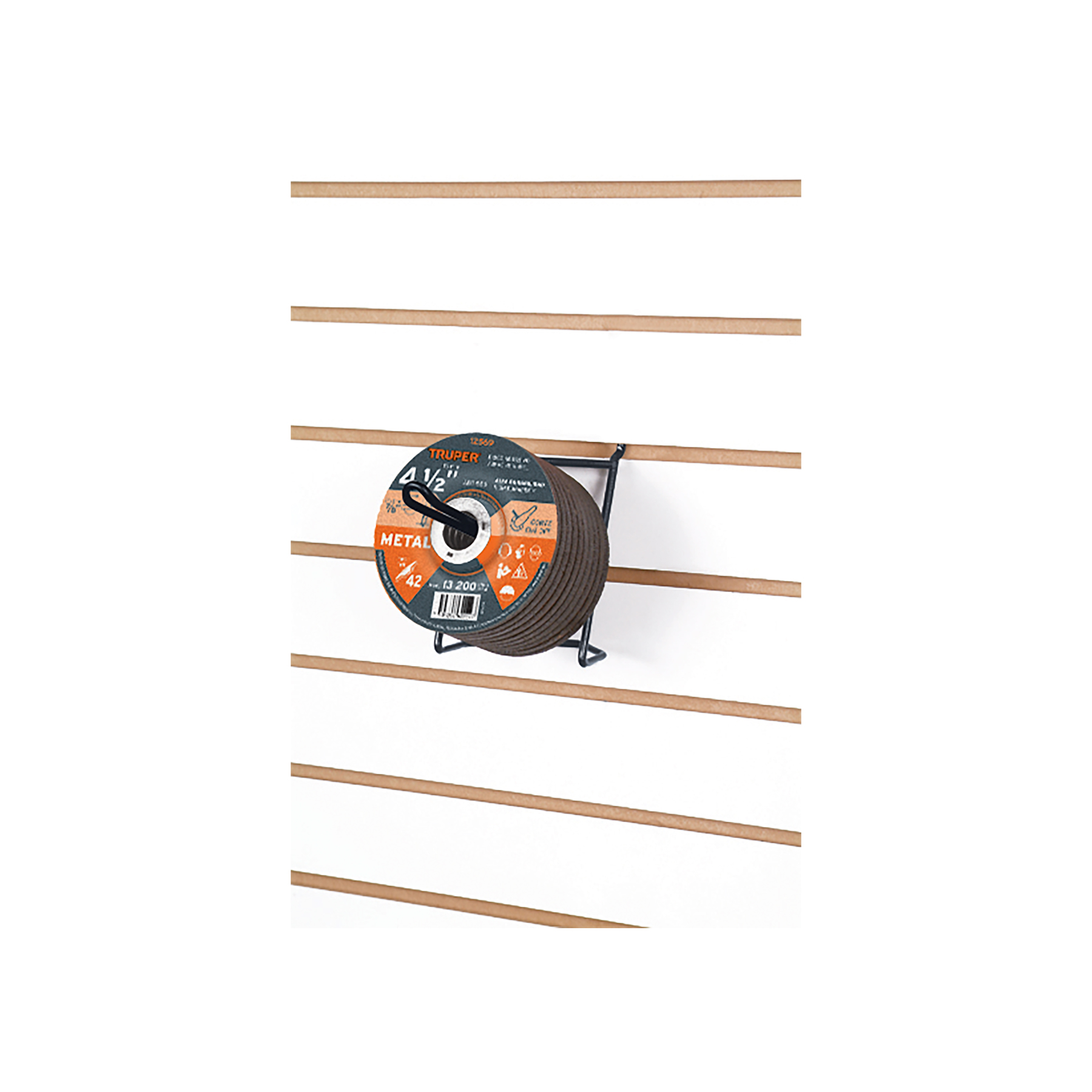 Rack para discos abrasivos de 4-1/2 pulgadas - 55319