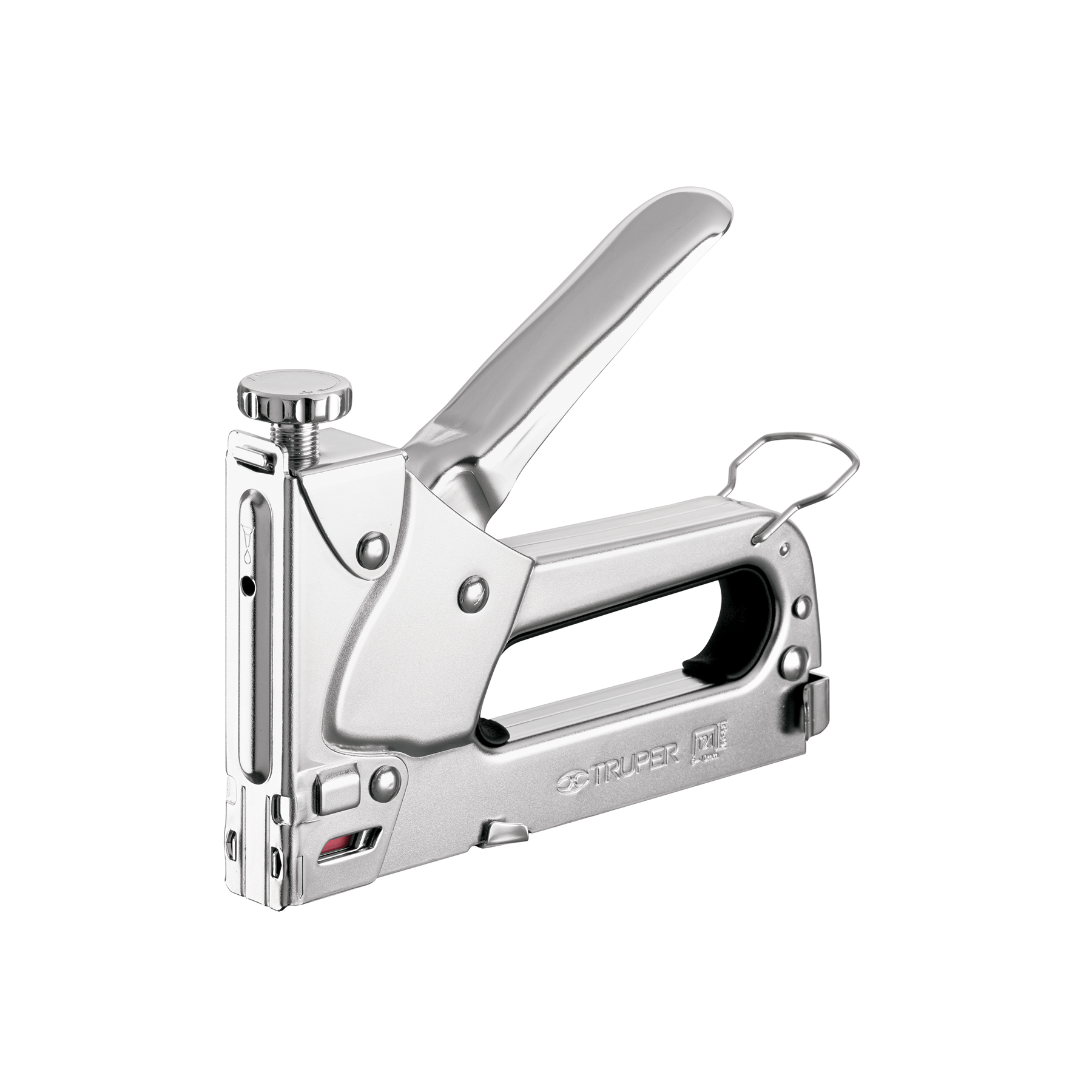 Engrapadora tipo pistola para grapas de 1/4', 5/16' y 3/8' con 200 grapas - 17963