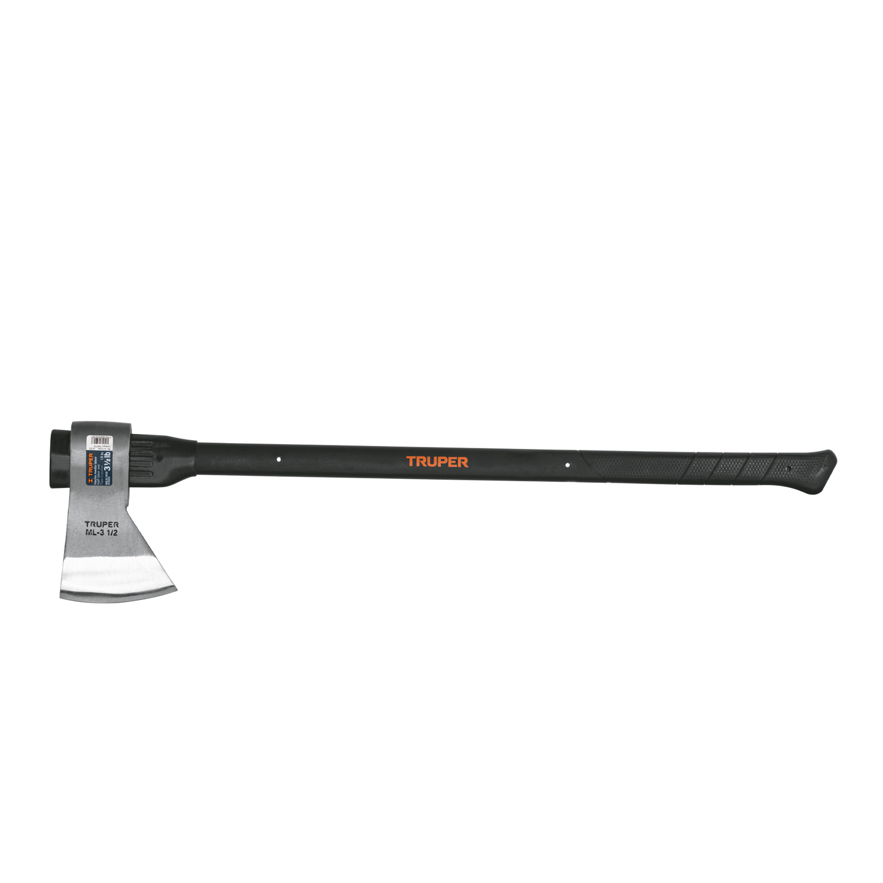 Hacha de media labor de 3.5 lb con mango de fibra de vidrio de 36 pulgadas - 14970