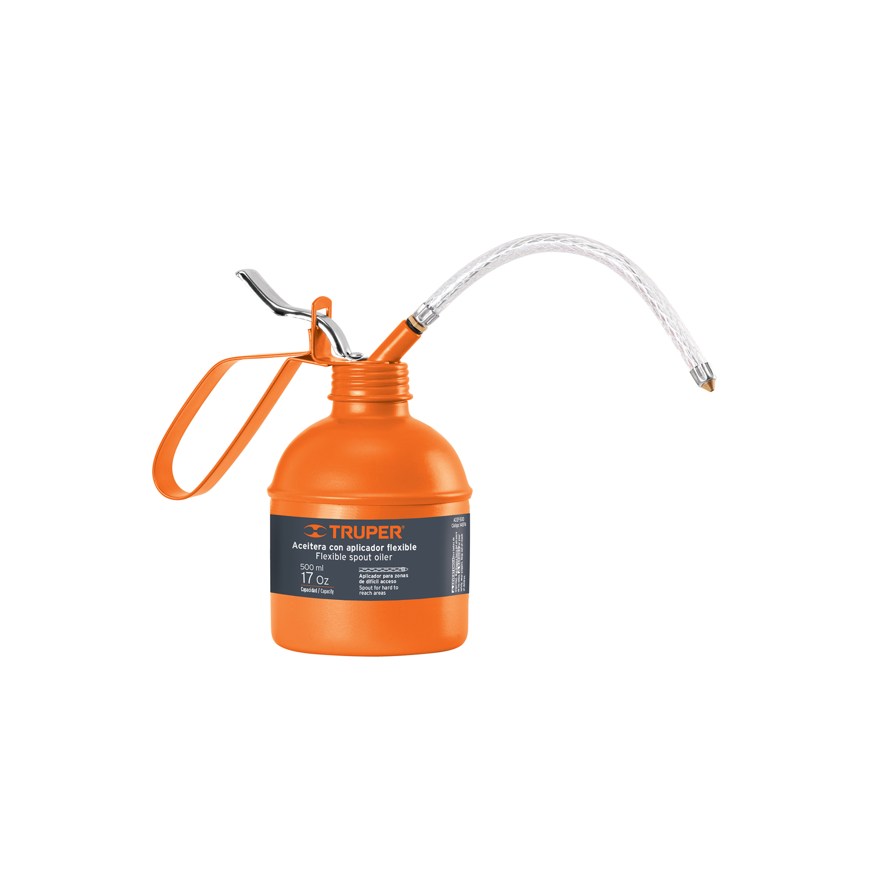 Aceitera de 500 ml con aplicador flexible - 14874