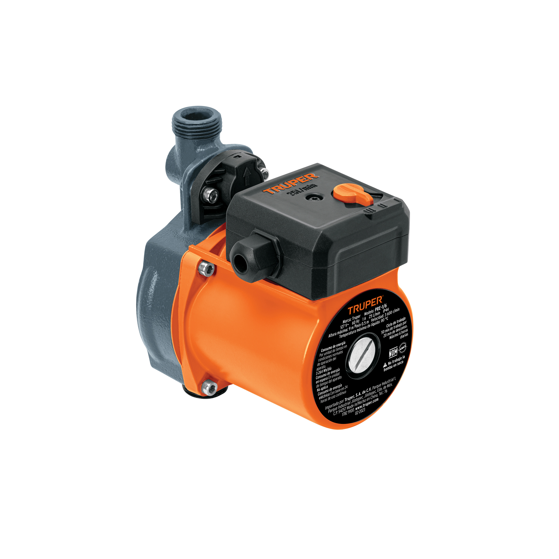 Bomba presurizadora de agua 1/6 HP - 14635
