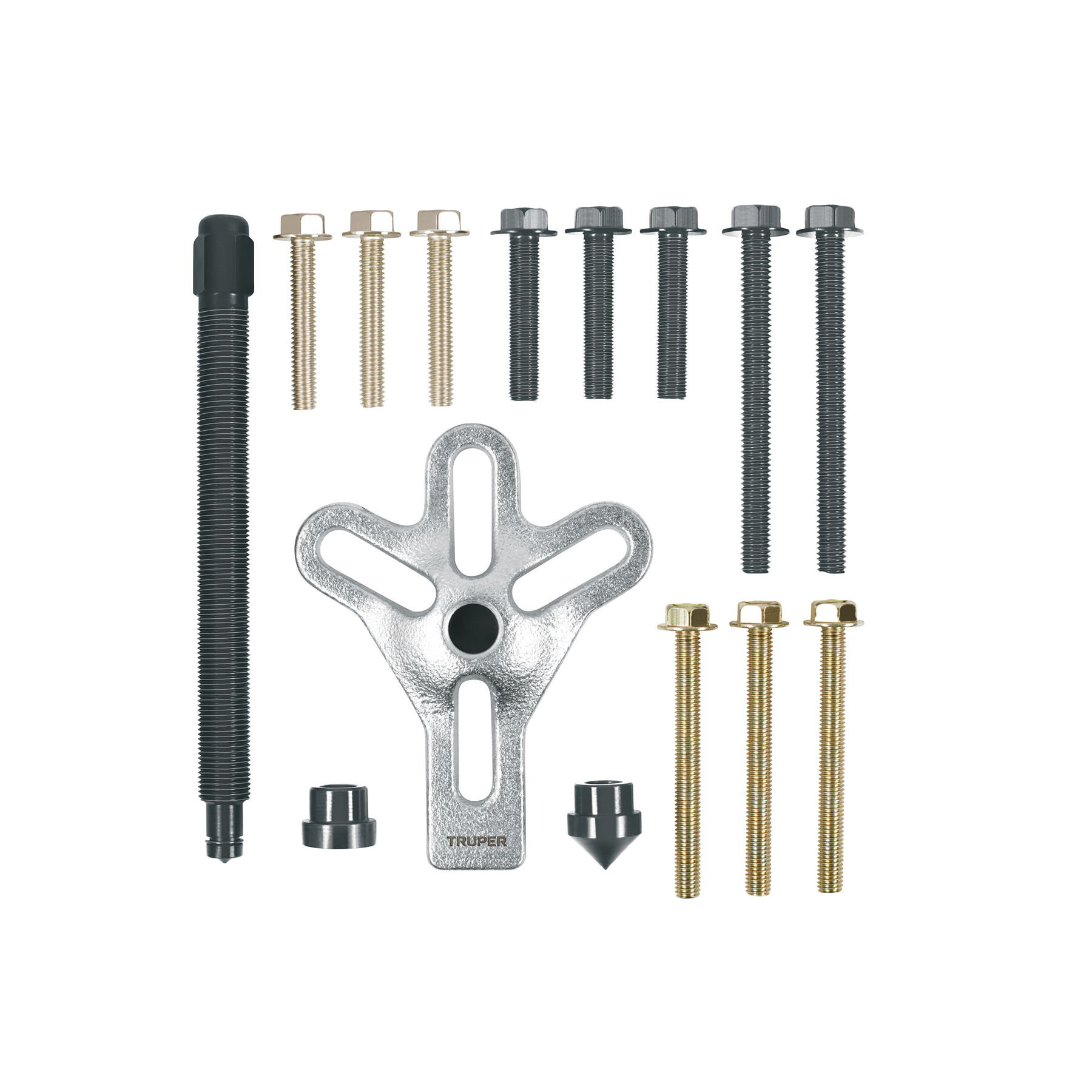 Extractor pata de gallo, juego de 15 piezas - 14511