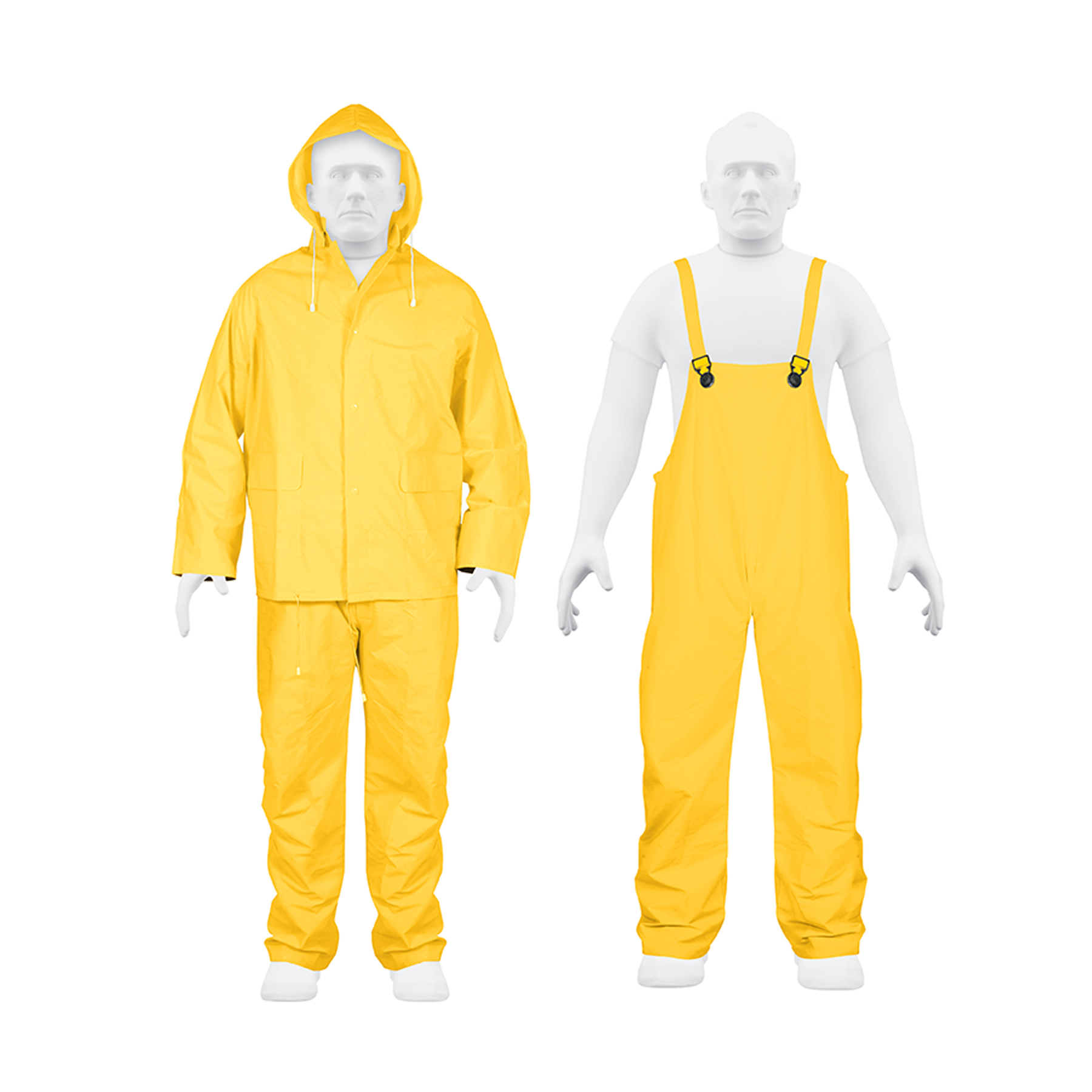 Conjunto impermeable doble capa, talla G, Truper - 14419