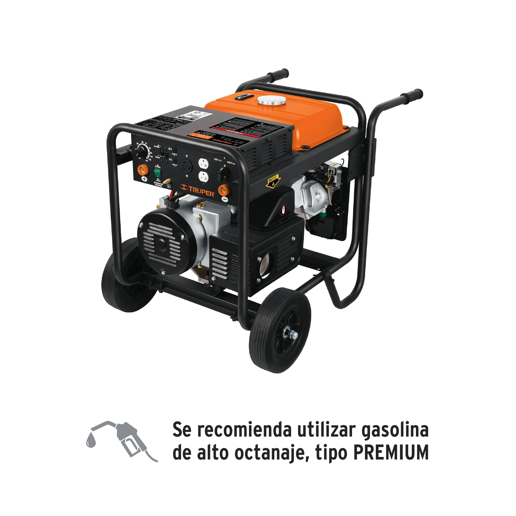 Soldadora a gasolina 145 amperes con generador incorporado - 14358