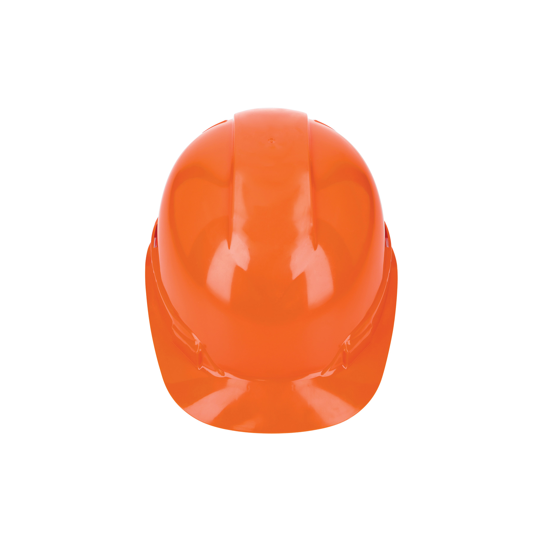 Casco de seguridad naranja con ajuste de matraca - 14292