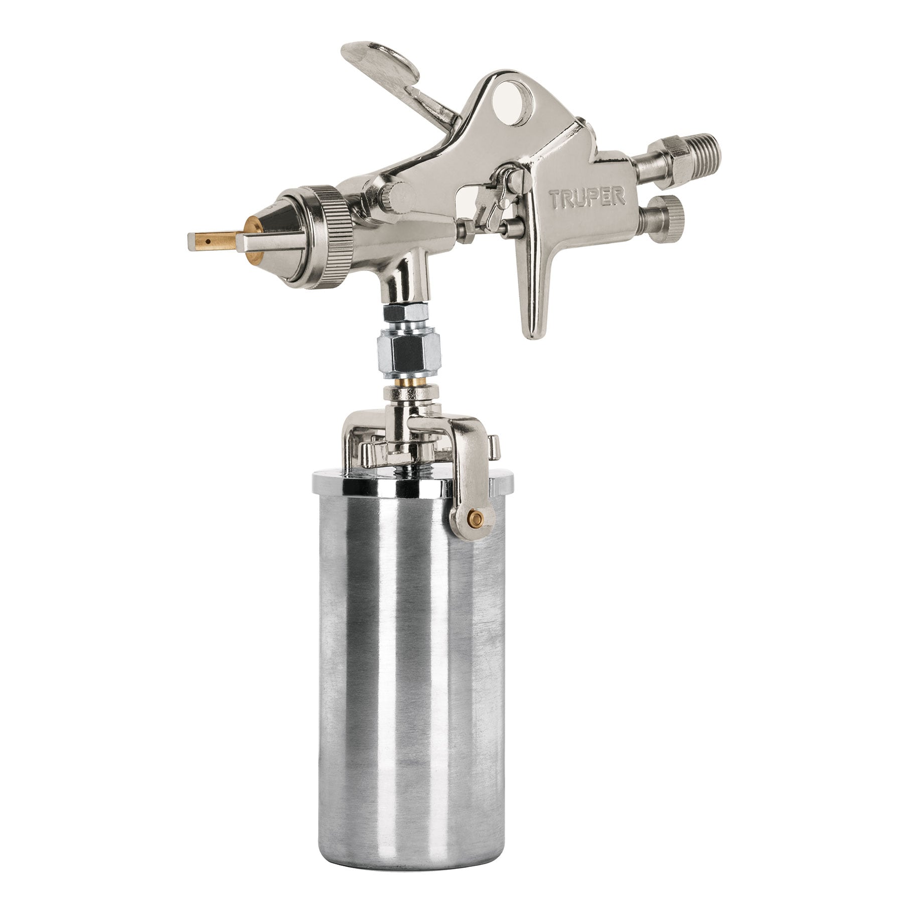 Pistola compacta para retoque HVHP con vaso de aluminio, 1.5 mm - 14088
