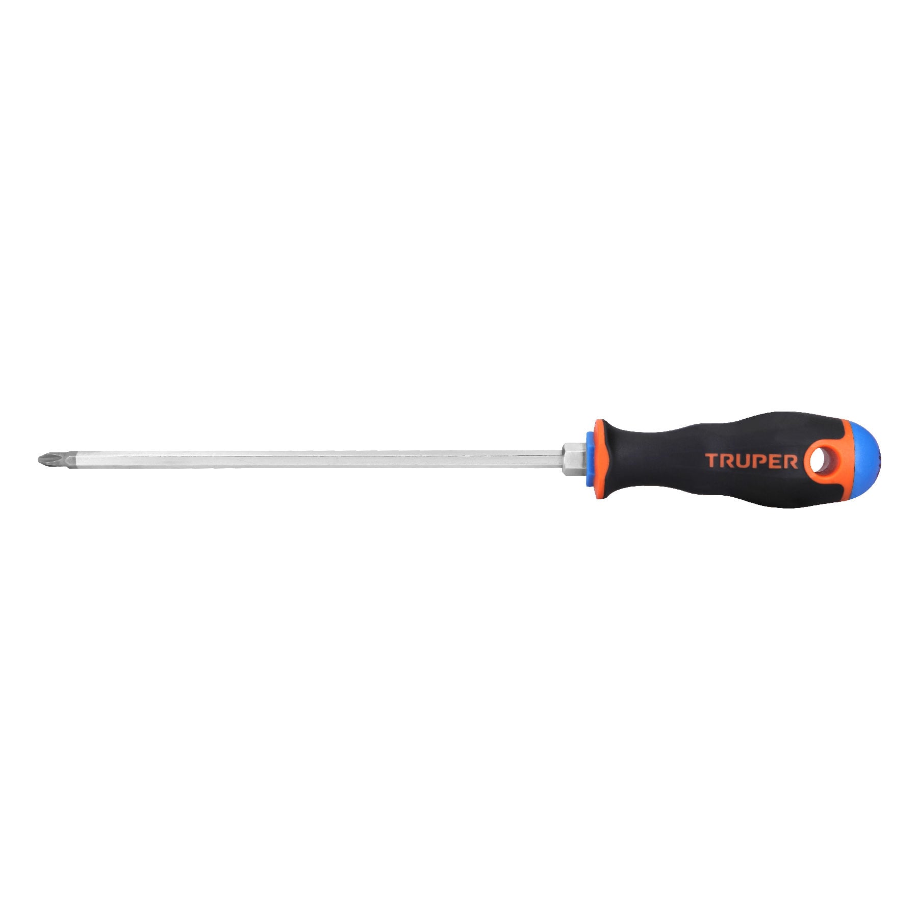Desarmador de cruz 1/4' x 8' con mango Comfort Grip - 14082