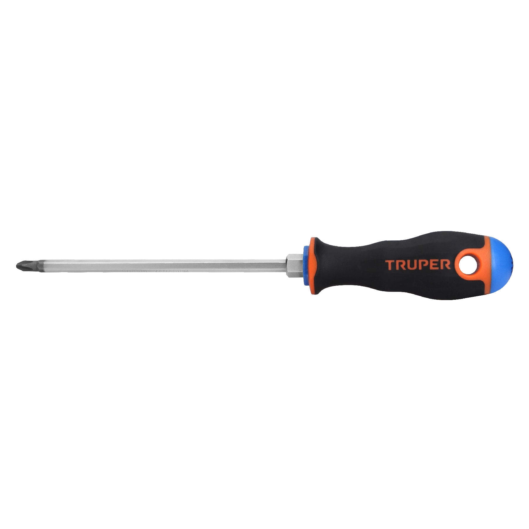 Desarmador de cruz 1/4' x 6' con mango Comfort Grip - 14079