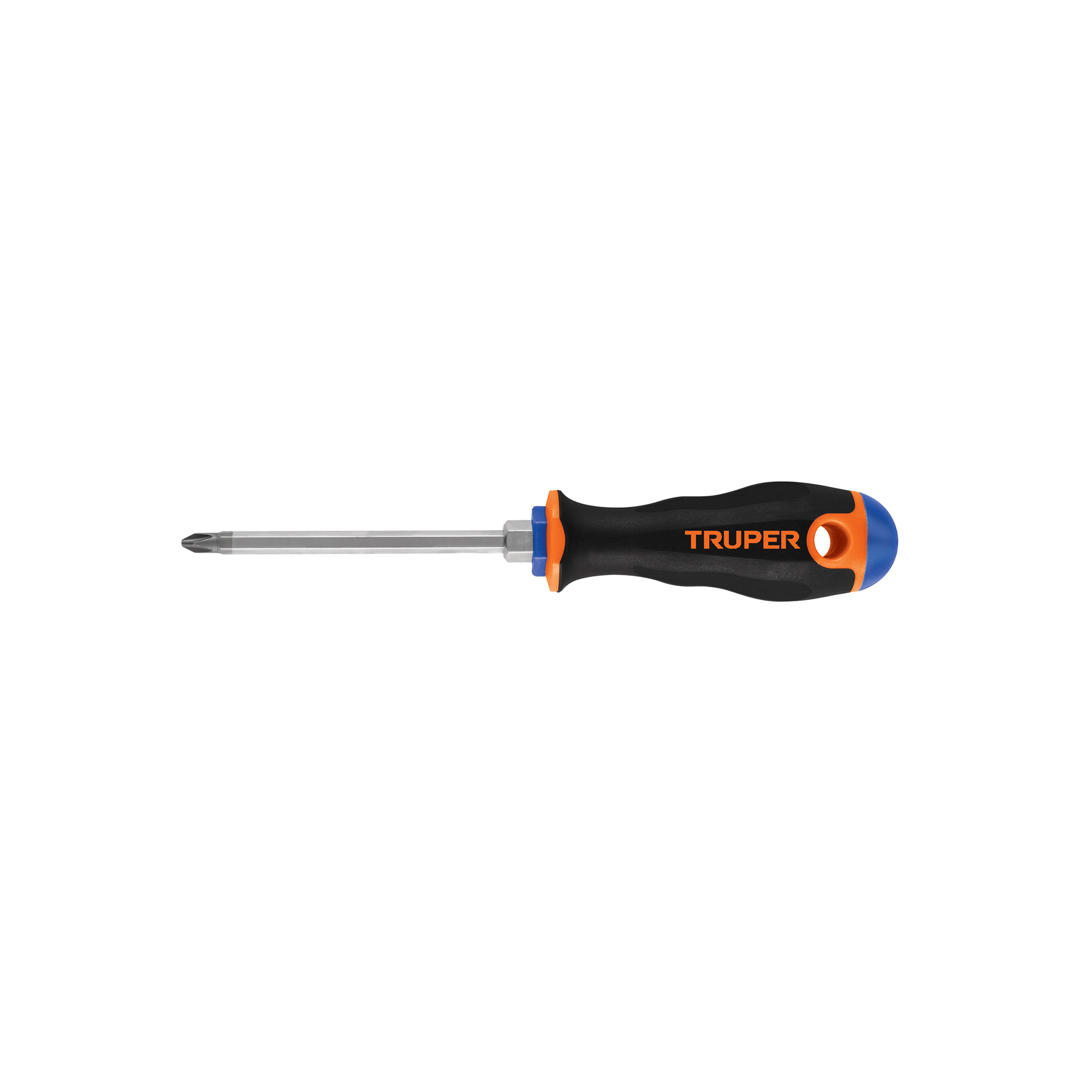 Desarmador de cruz 1/4' x 4' con mango Comfort Grip - 14076