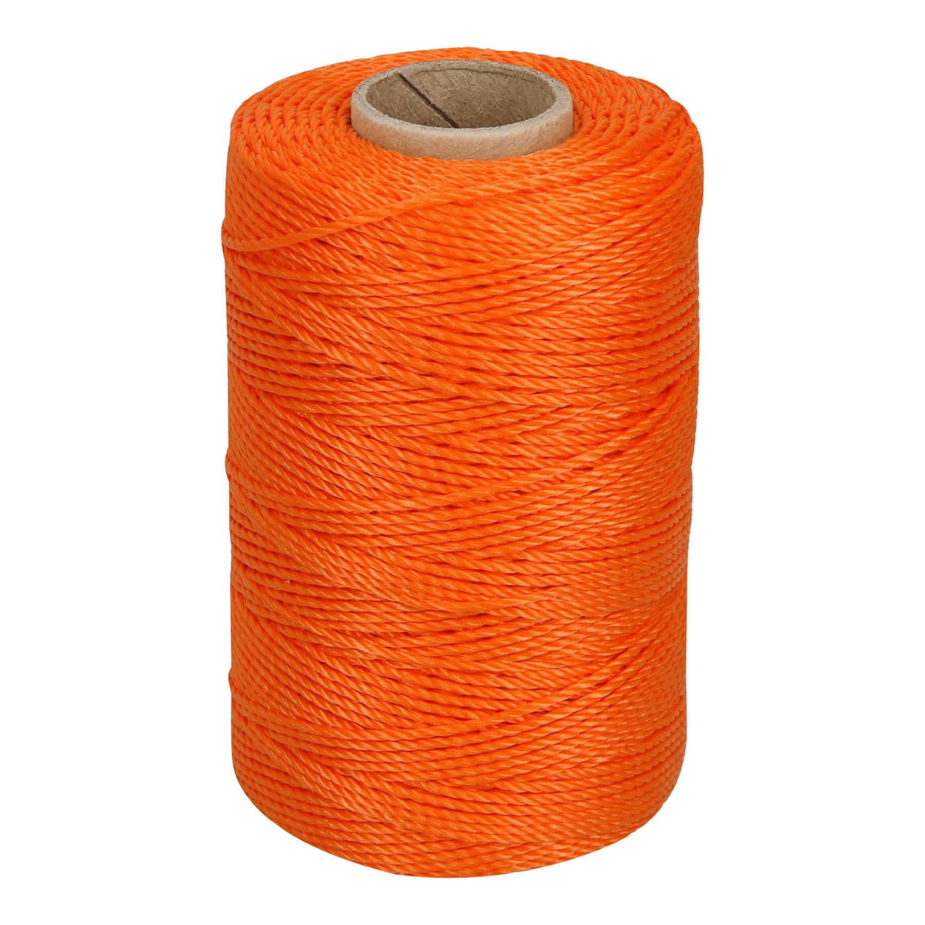 Carrete con 165 metros de hilo para albañil color naranja - 14061