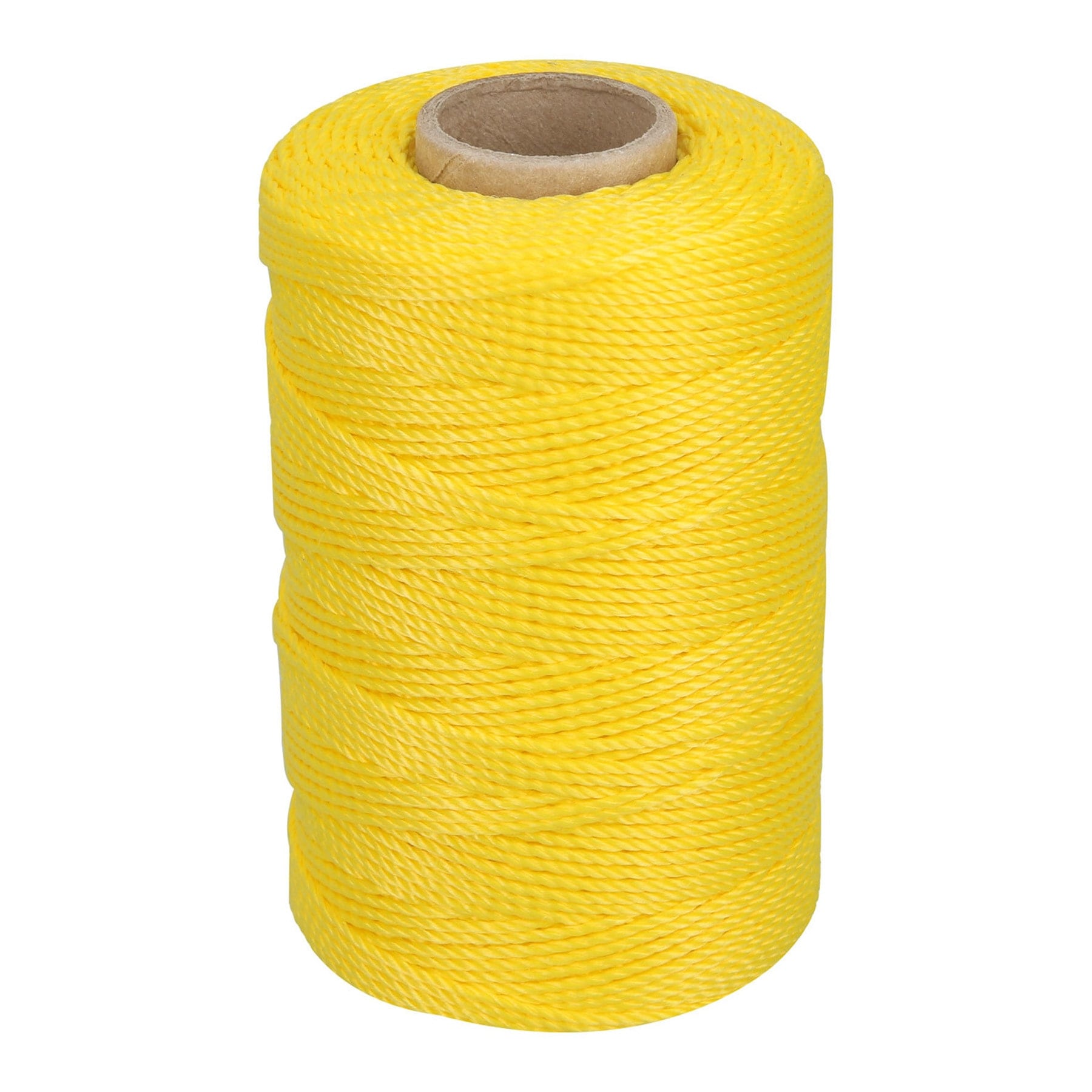 Carrete con 165 metros de hilo para albañil color amarillo, Truper - 14052