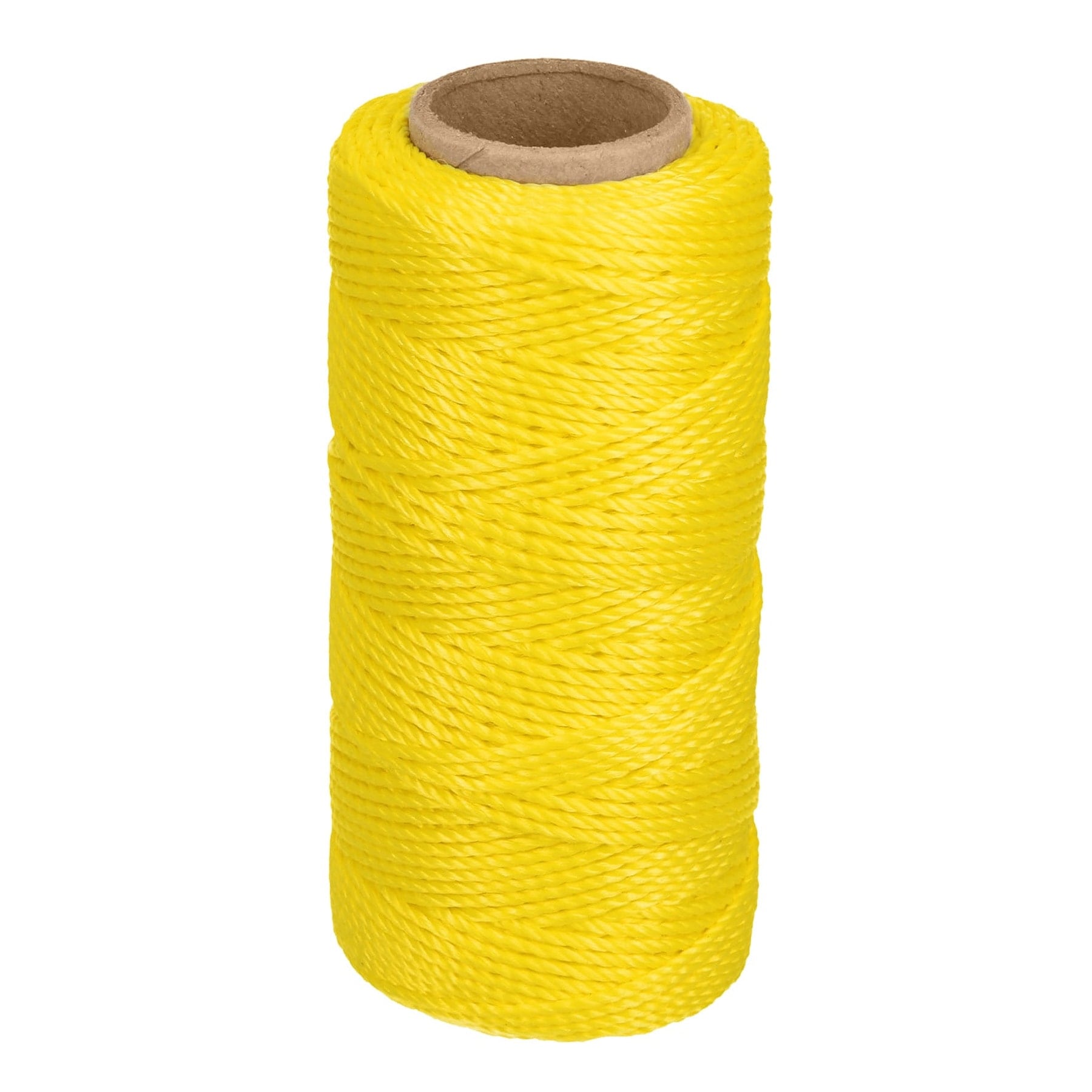 Carrete con 65 metros de hilo para albañil color amarillo - 14045