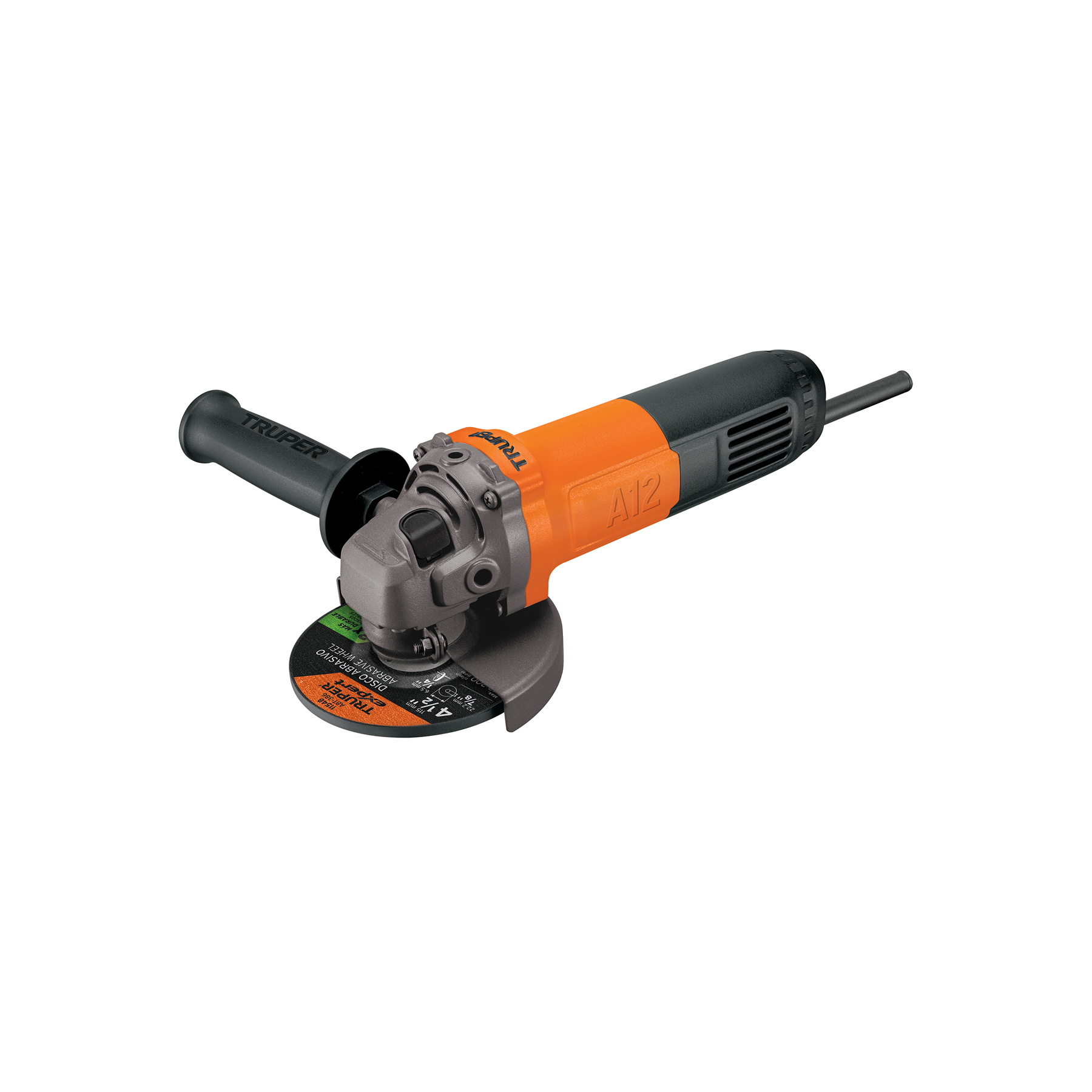 Esmeriladora angular 4-1/2', 700W, Truper Pro - 14013