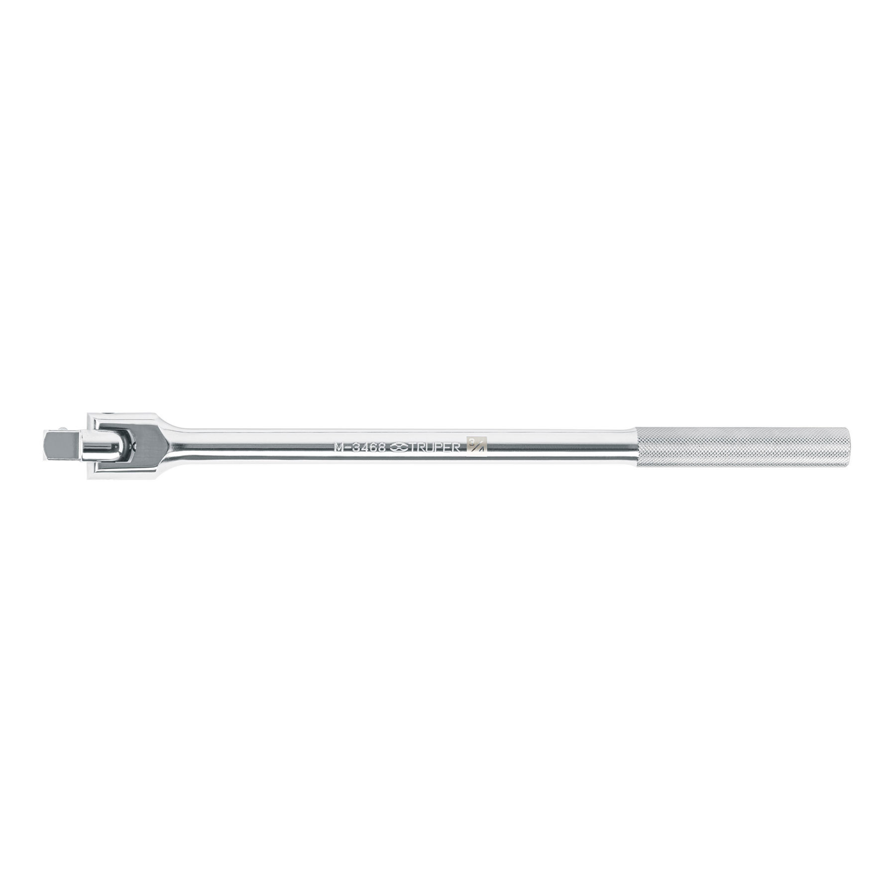 Mango articulado con cuadro de 3/4 pulgadas, largo 20 pulgadas, marca Truper - 13908