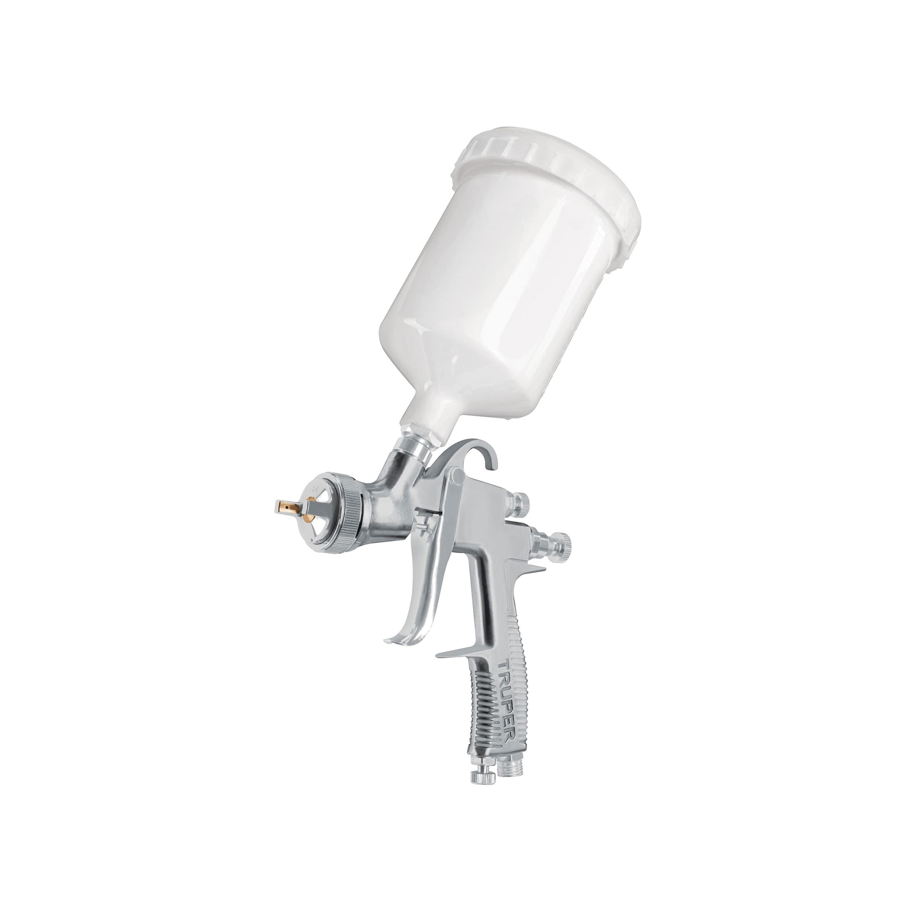 Pistola para pintar gravedad LVLP con vaso de plástico de 2 mm - 101092