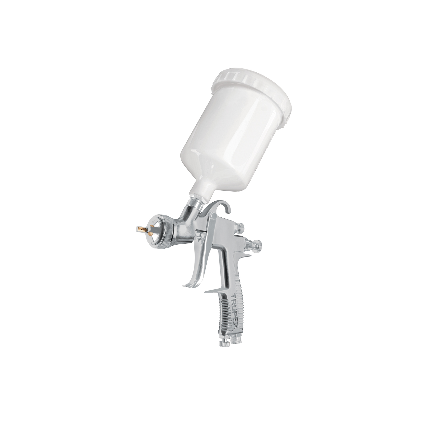 Pistola para pintar gravedad LVLP con vaso de plástico, boquilla de 1.4 mm - 101090