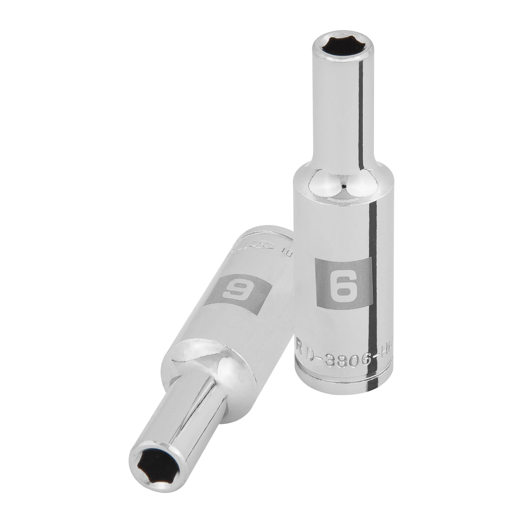 Dado largo de 6 mm, 6 puntas, cuadro 3/8 pulgadas - 100991