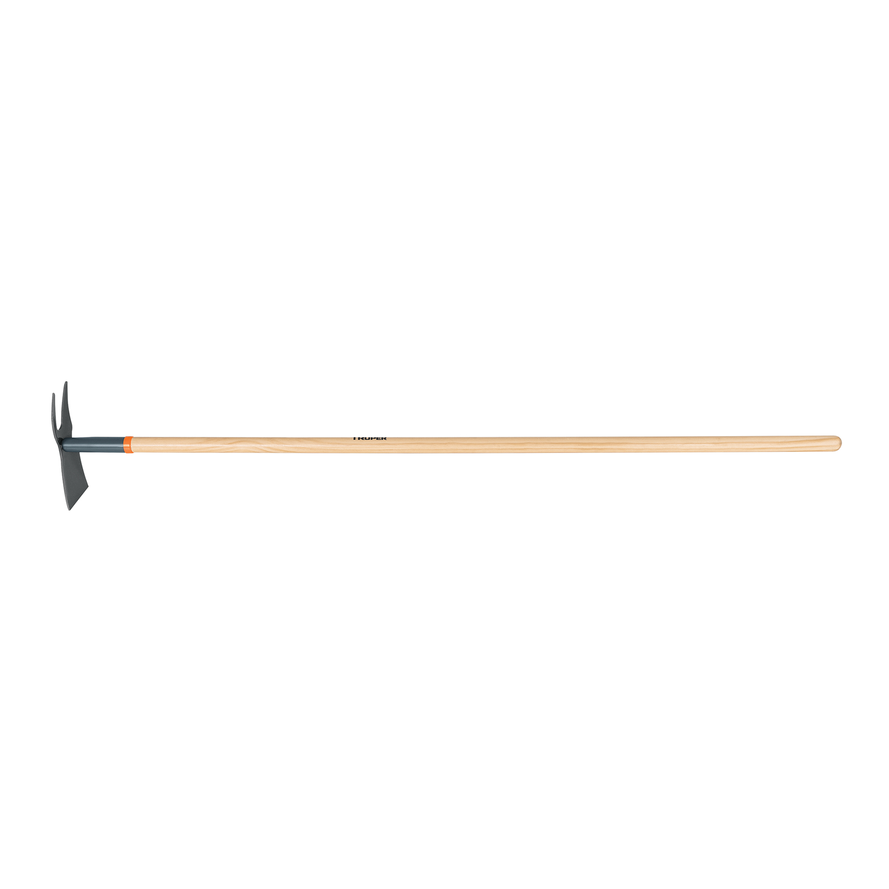 Azadón dos cuernos con mango de madera de 54 pulgadas - 100752