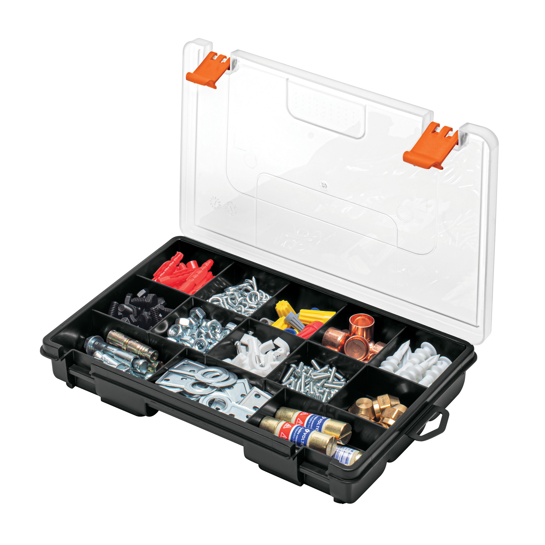 Organizador de 10 pies con 13 compartimentos, Truper - 10036