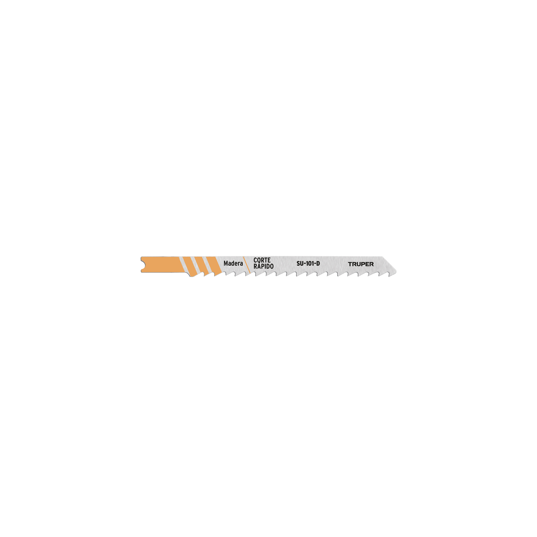 Juego de 5 seguetas de corte recto para madera, zanco 'U' 6 DPP - 18136