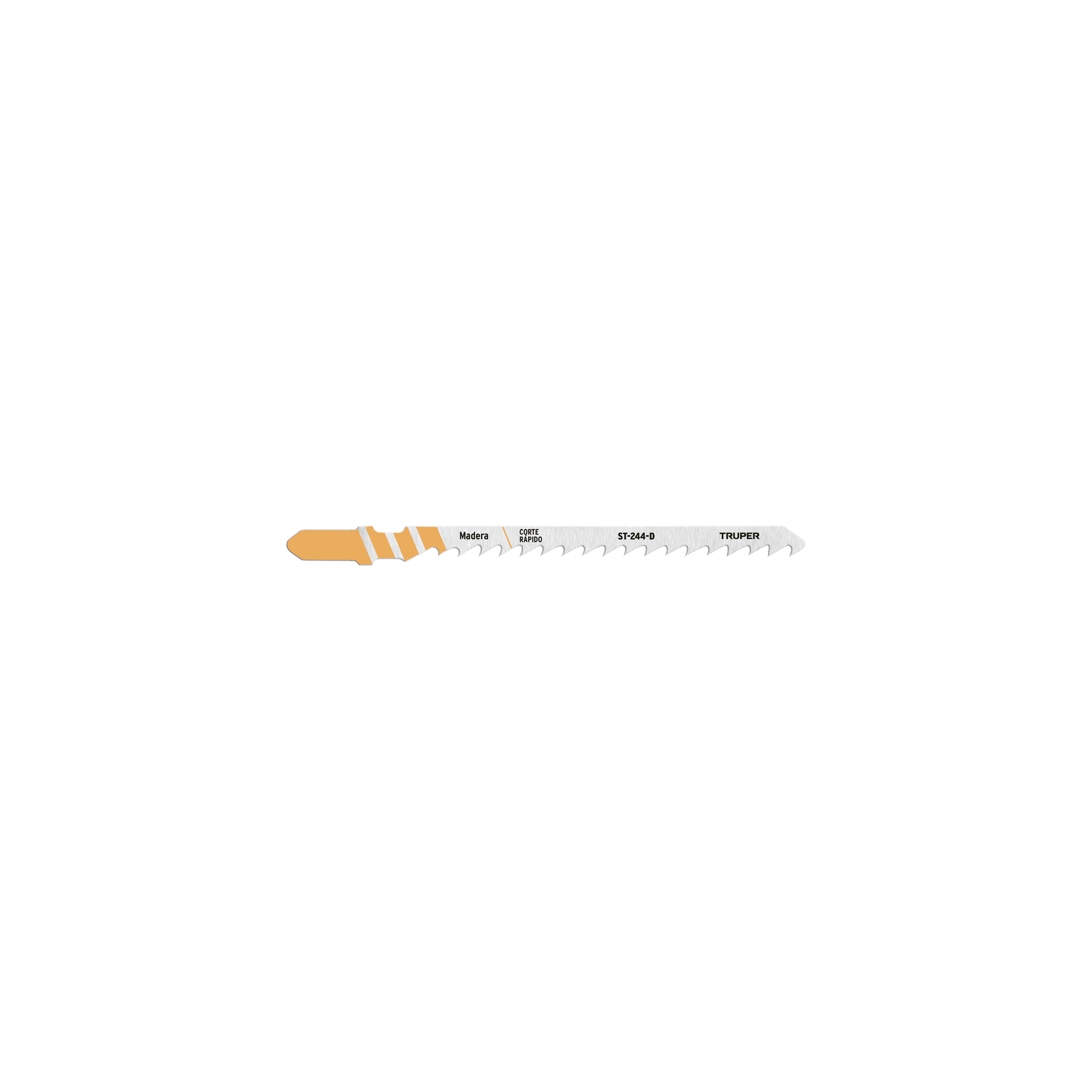Juego de 5 seguetas para madera, corte curvo, zanco tipo T, 6 DPP - 18133