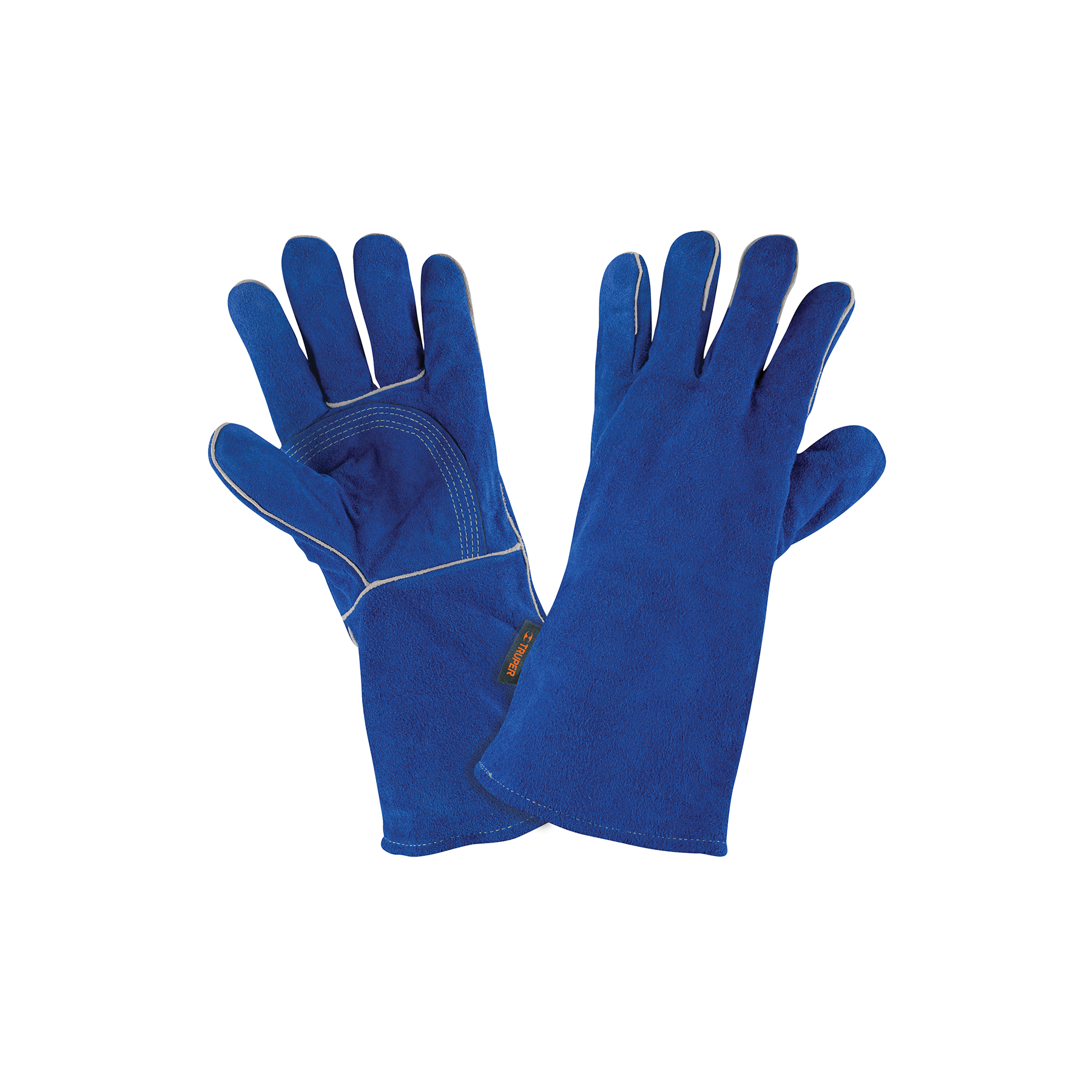Guantes para soldador reforzados azules - 15246