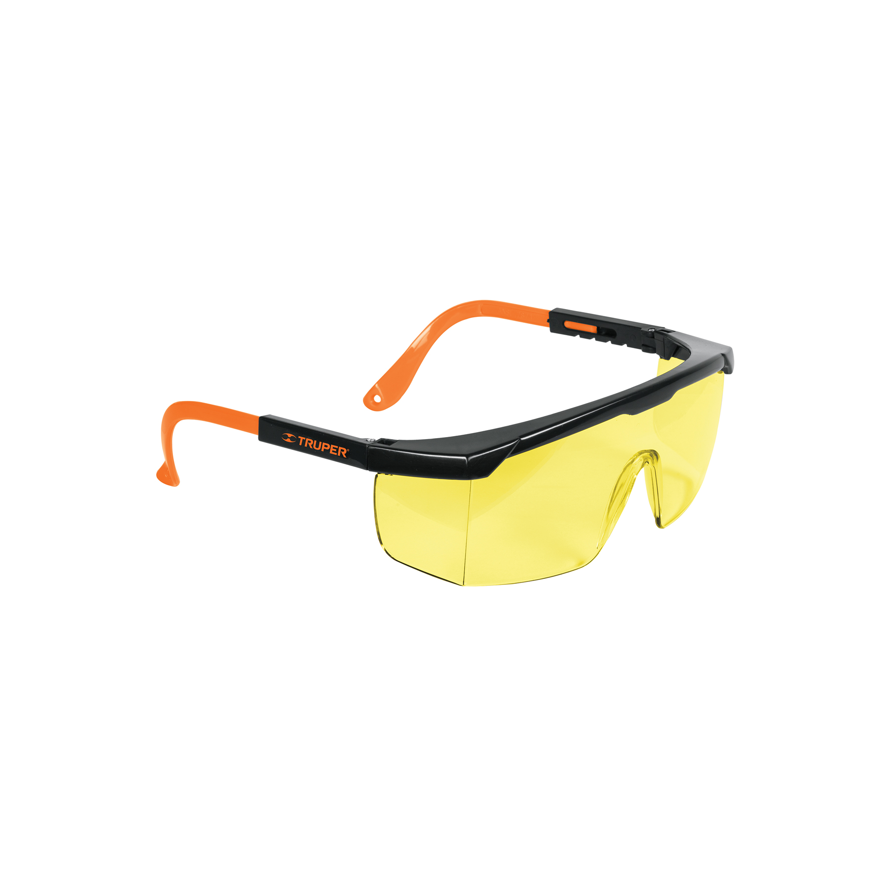 Lentes de seguridad ajustables color ámbar, Truper Classic - 15137