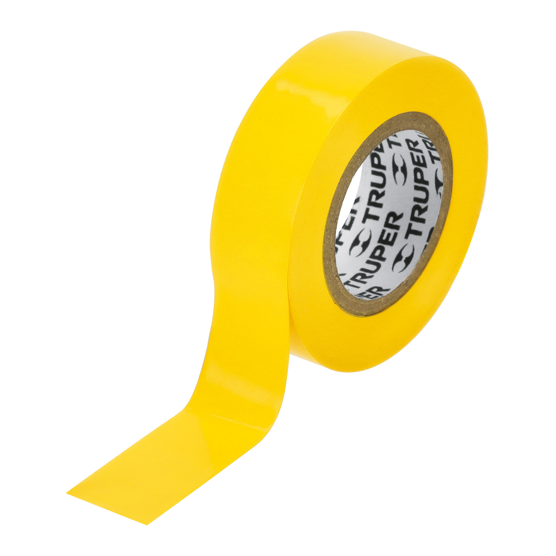 Cinta aislante amarilla de 19 mm x 9 metros - 13512