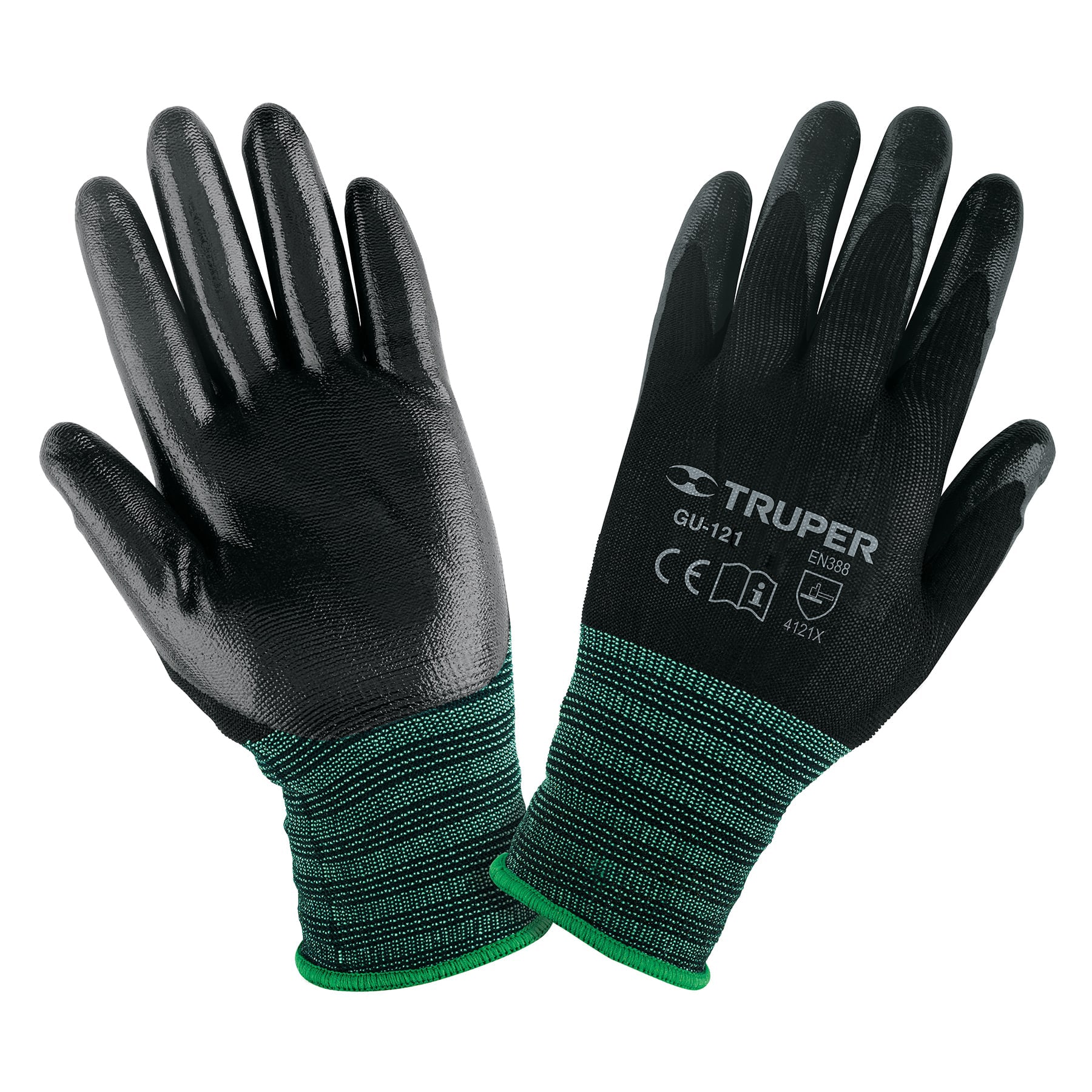 Guantes de nylon recubiertos de nitrilo, CH, Truper - 13293