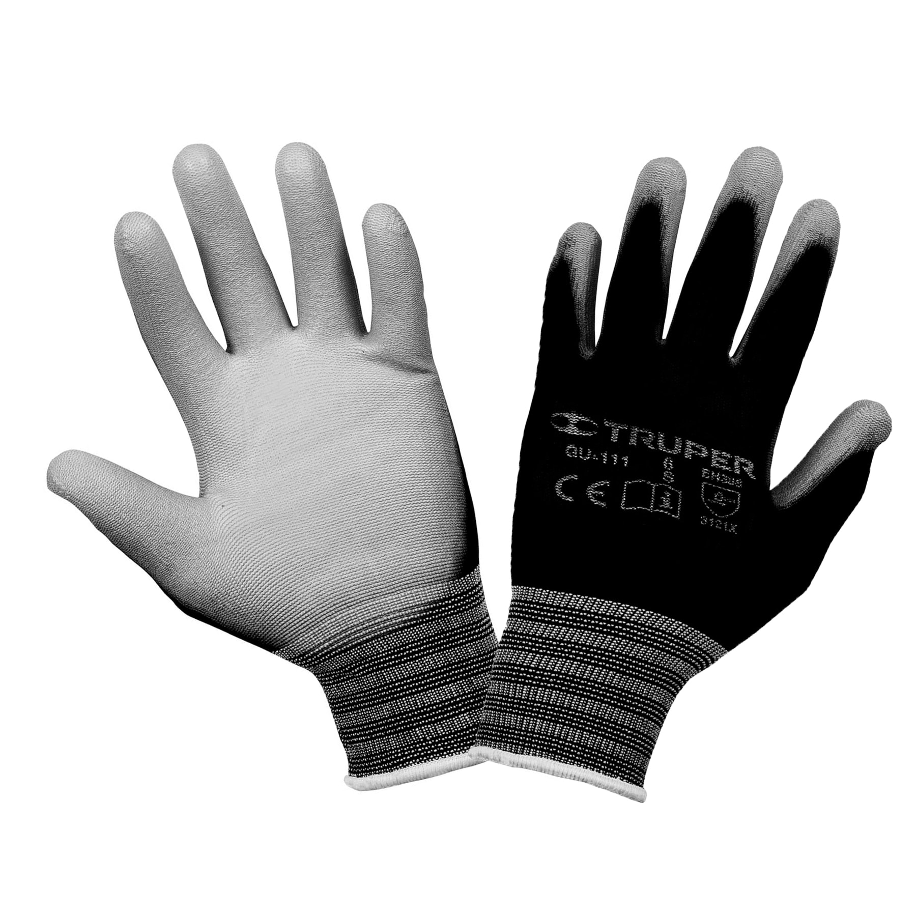 Guantes de nylon recubiertos de poliuretano, CH - 13290