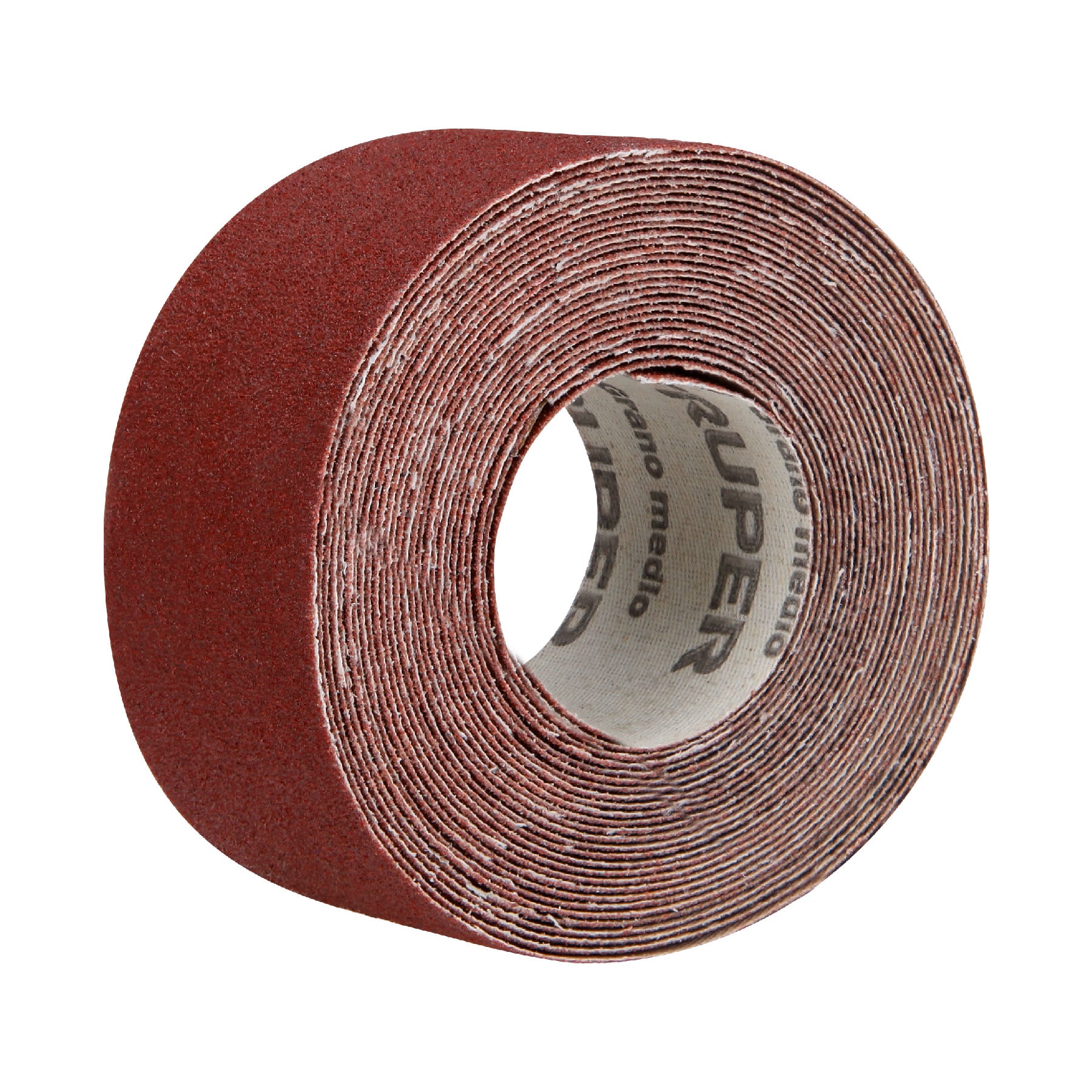 Rollo de lija para plomero, grano 100, ancho 1-1/2 pulgadas, 5 metros - 100569