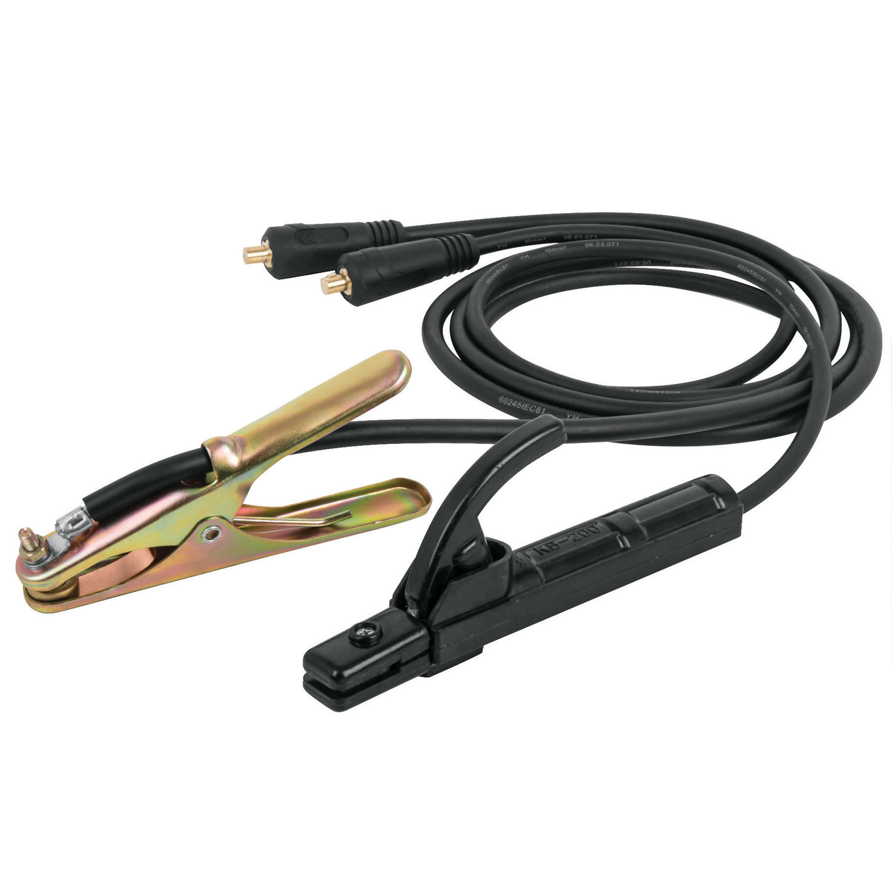Cables para electrodo y tierra de 200 amperes con conector de 1/2 pulgada - 100286