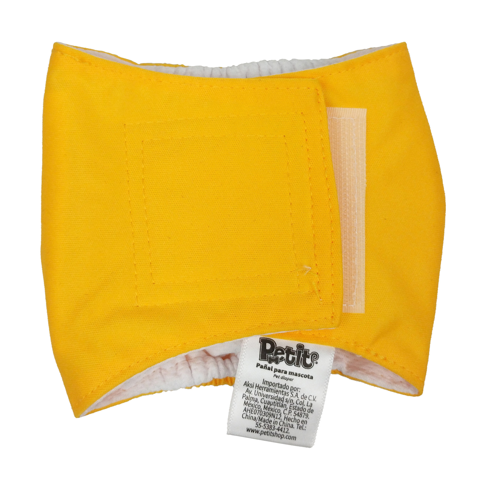 Pañal para perro macho talla XS color naranja - 666503