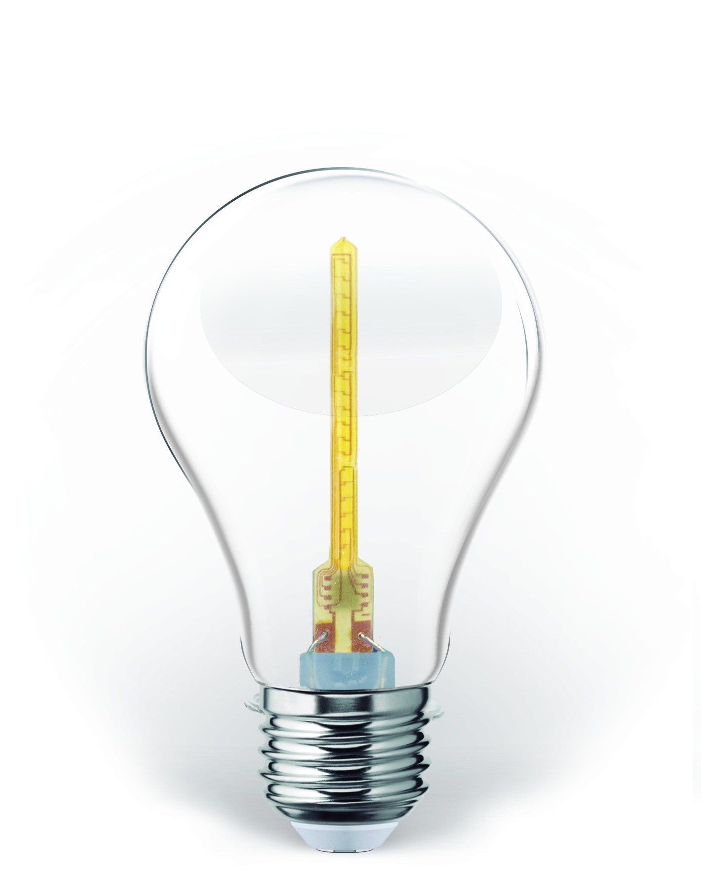 Foco LED tipo filamento A19 1W, color cálido 3000K - 122292
