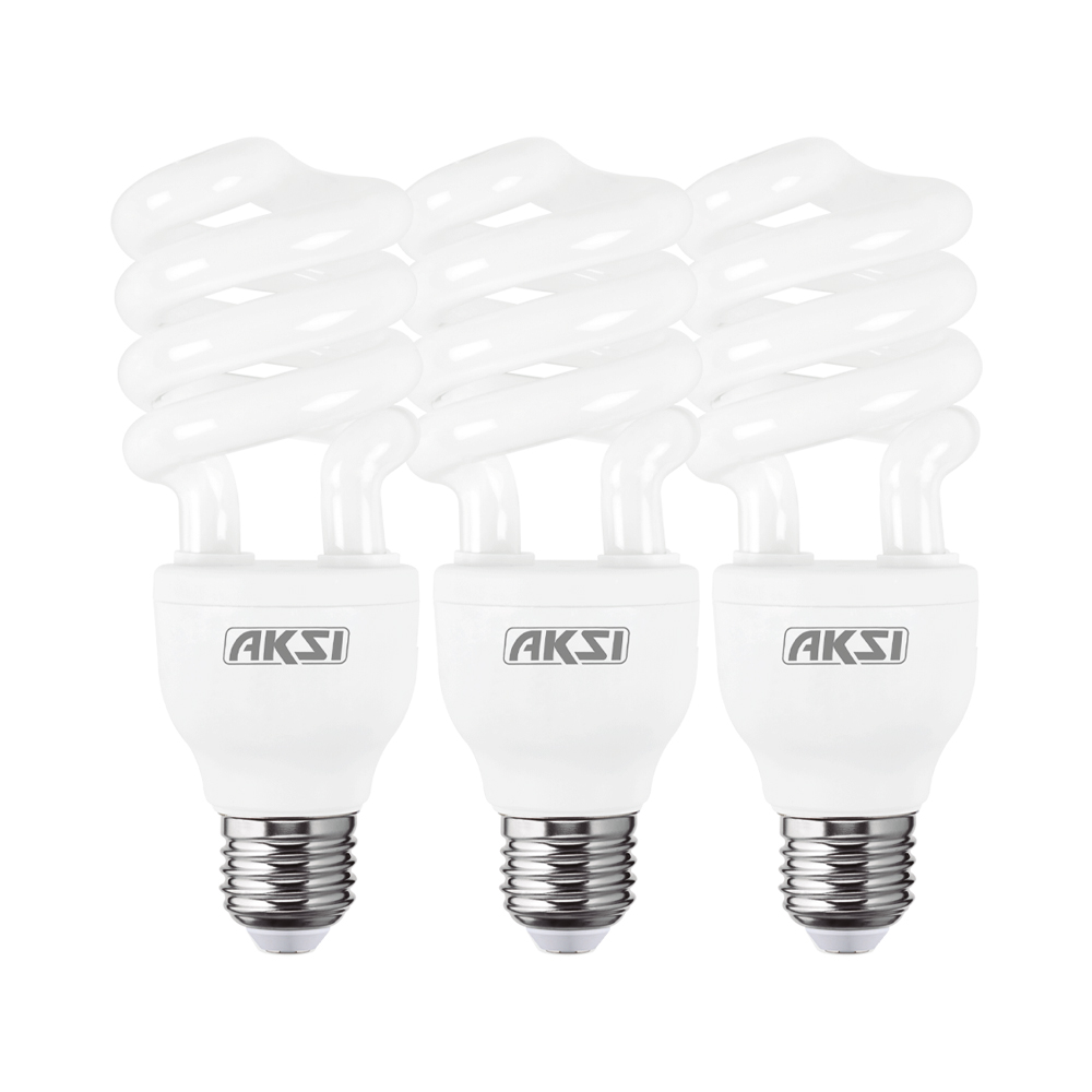 Foco SP 23W, luz fría, 6000 horas, paquete de 3 piezas - 110983