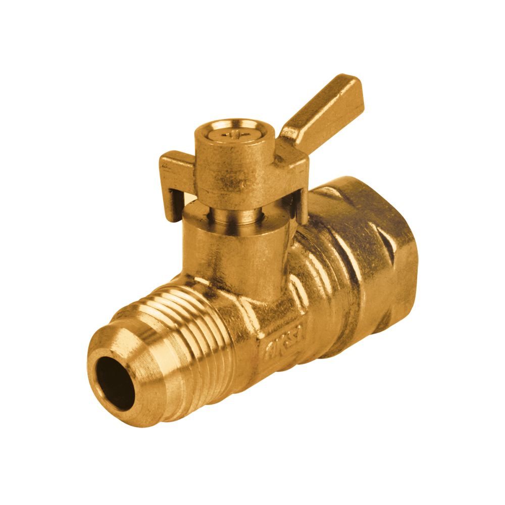 Válvula para gas 1/2 x 5/16 pulgadas roscable - 109702