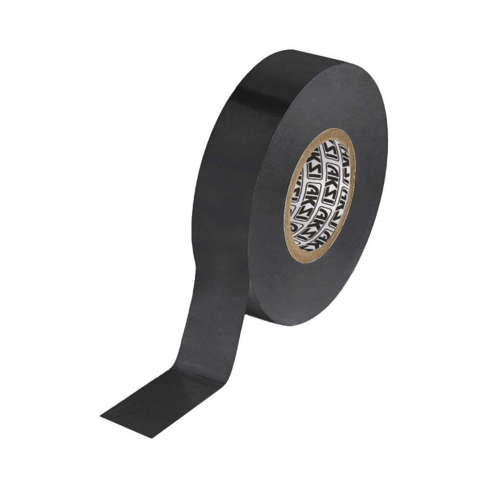 Cinta aislante negra de 19 mm x 18 metros - 105102