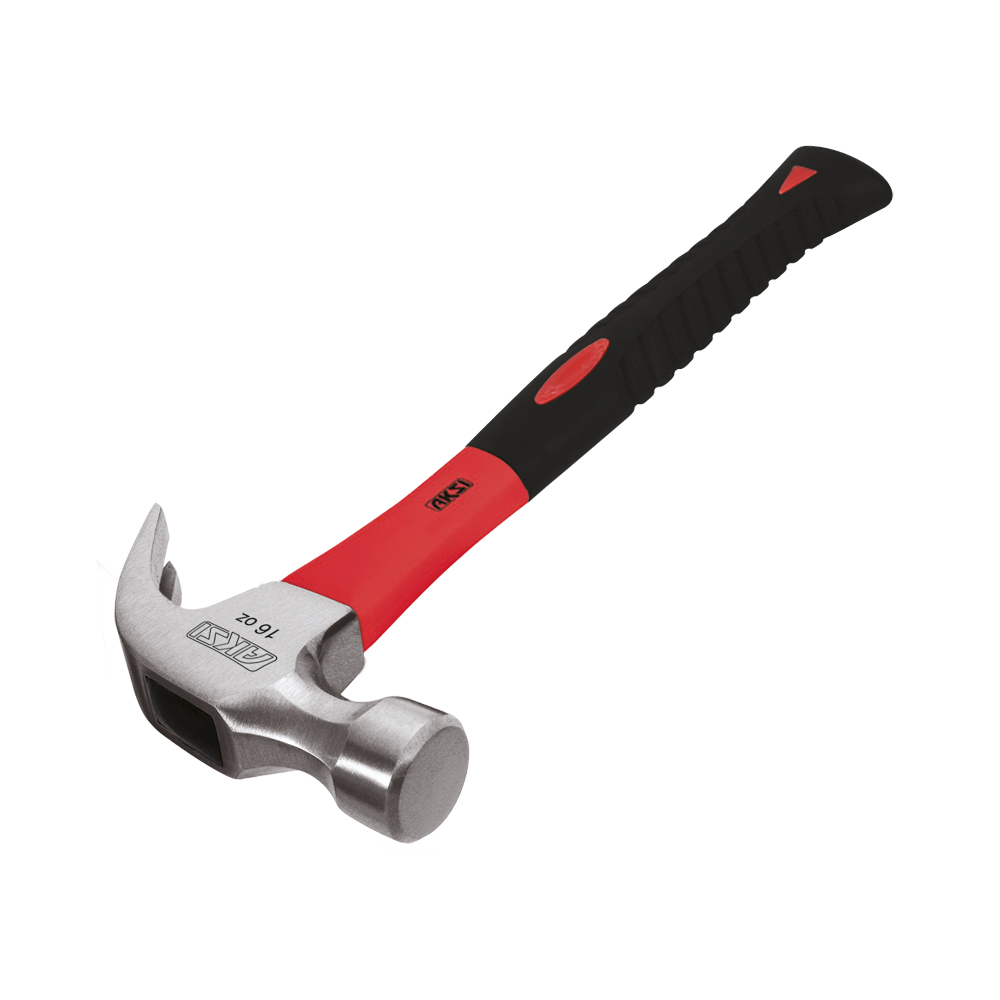 Martillo de uña curva de fibra de vidrio 16 oz - 105009