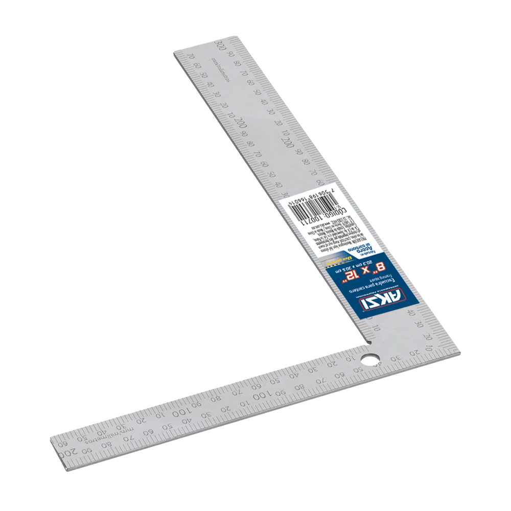 Escuadra para cantero de 8 x 12 pulgadas y 2.3 mm de espesor - 100711