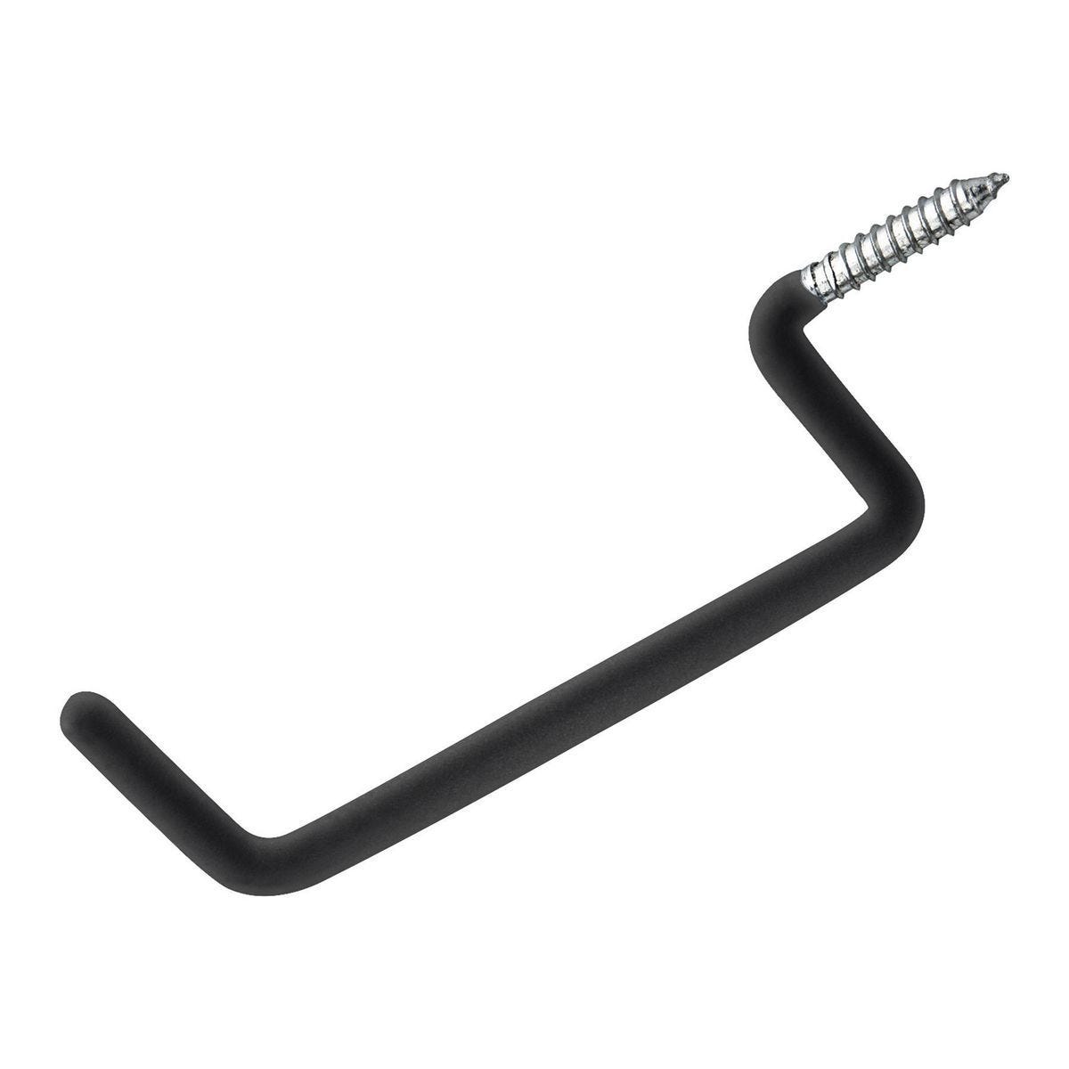 Gancho jumbo para escaleras, soporta 50 lb, con recubrimiento PVC anti-rayaduras - 47749