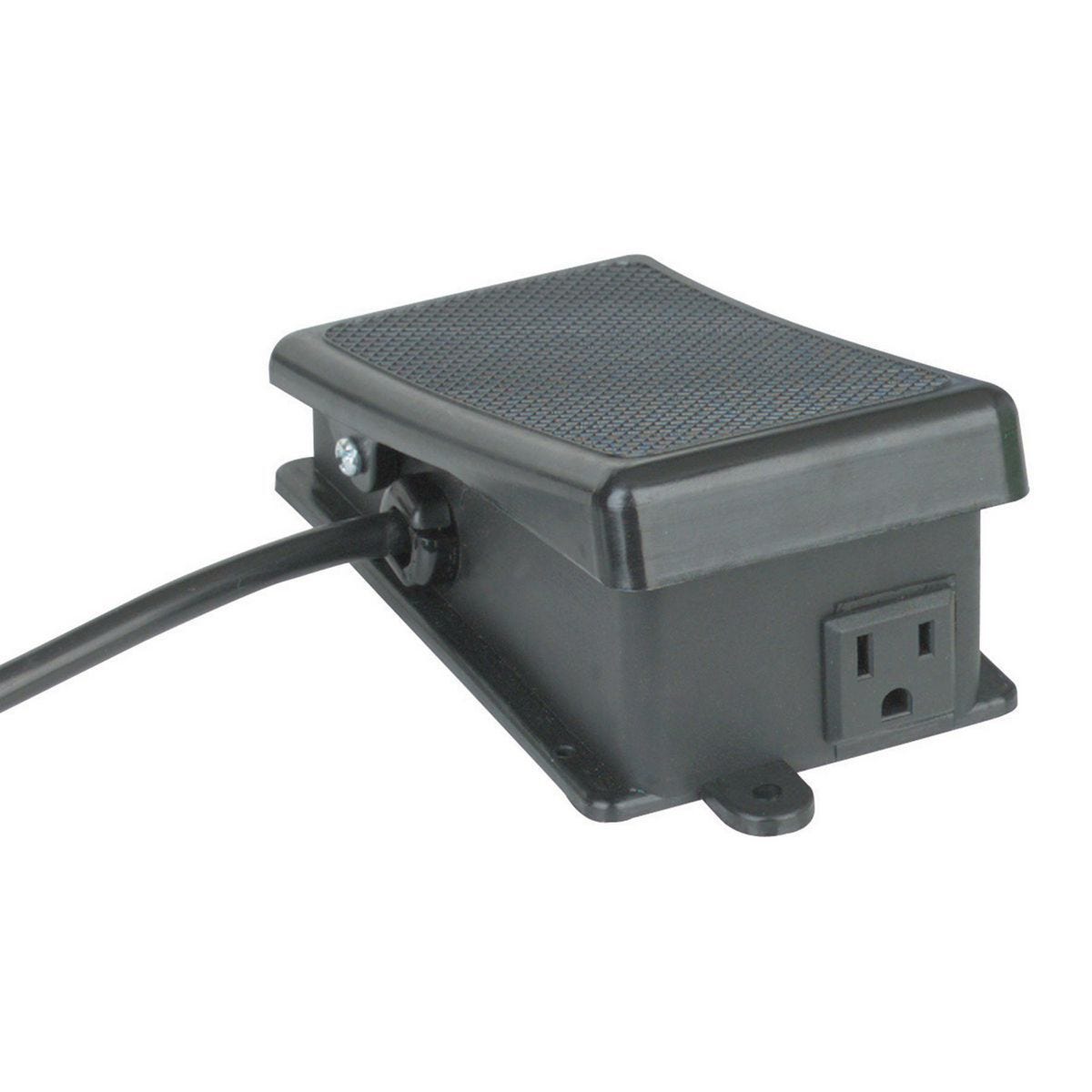 Interruptor de pie momentáneo para herramientas eléctricas, 120V 15A - 57199