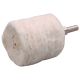 Bobina de pulido cilíndrica de algodón 1-1/2 x 2 pulgadas para taladro - 65000