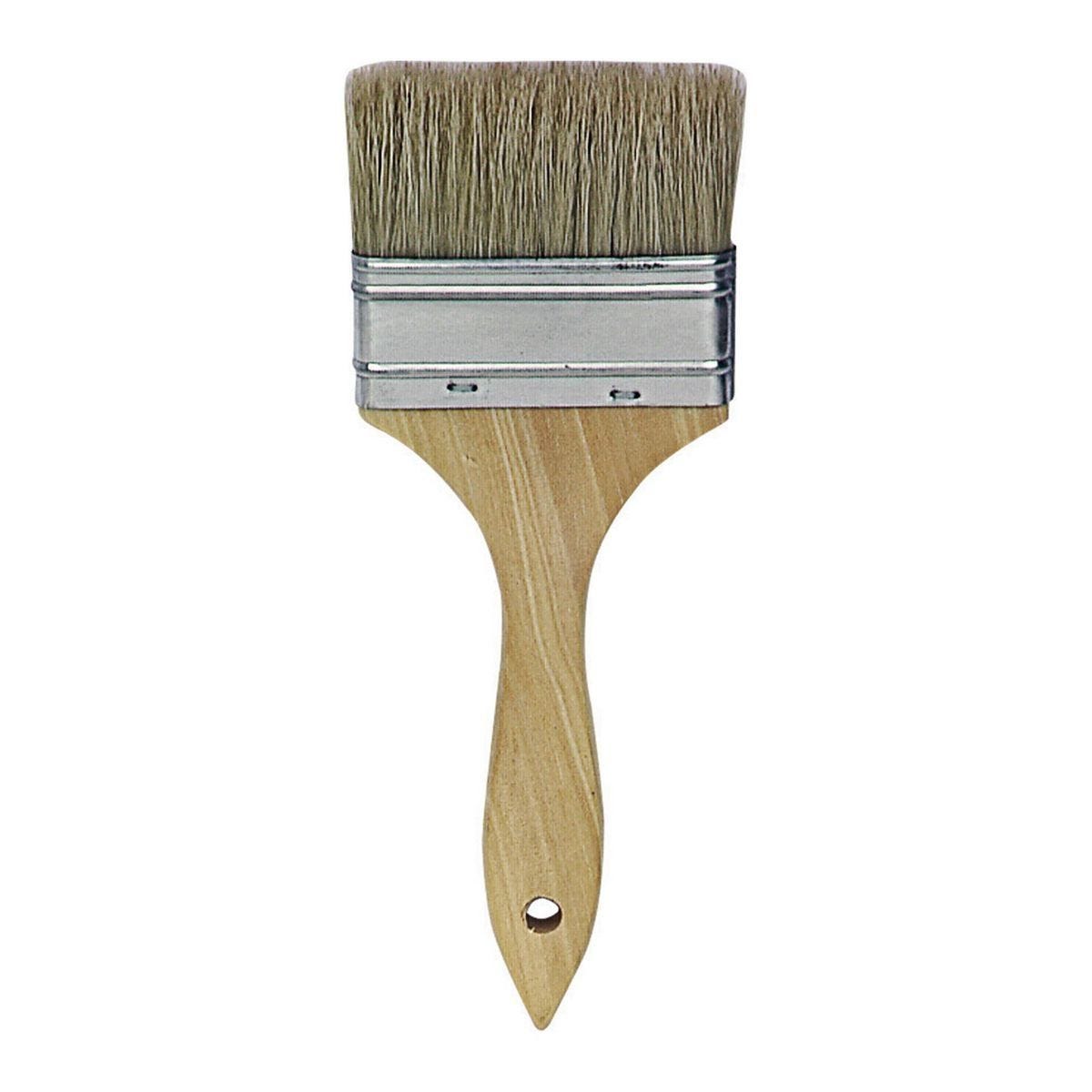 Brocha para adhesivos y limpieza de 3 pulgadas con mango de madera - 58675
